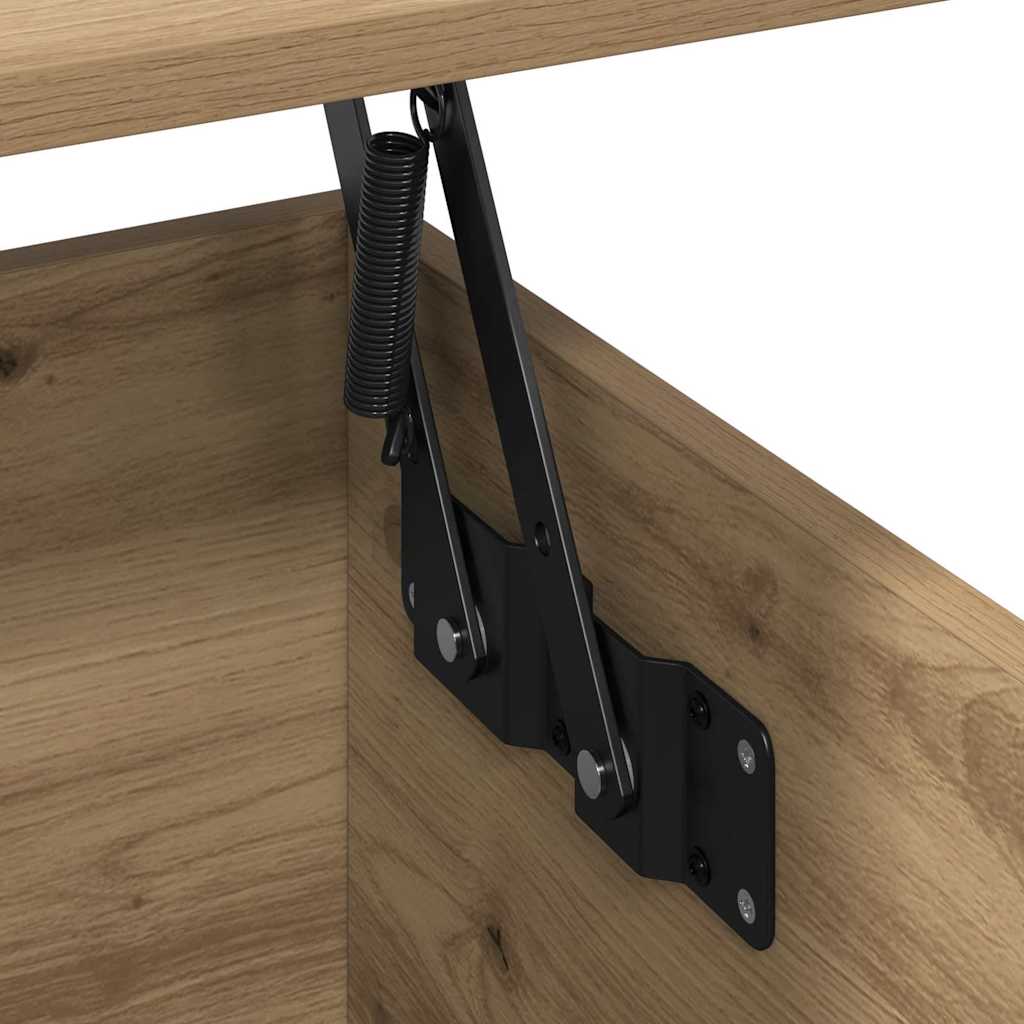 vidaXL Stolik kawowy dąb artisan 90 x 44.5 x 45 cm