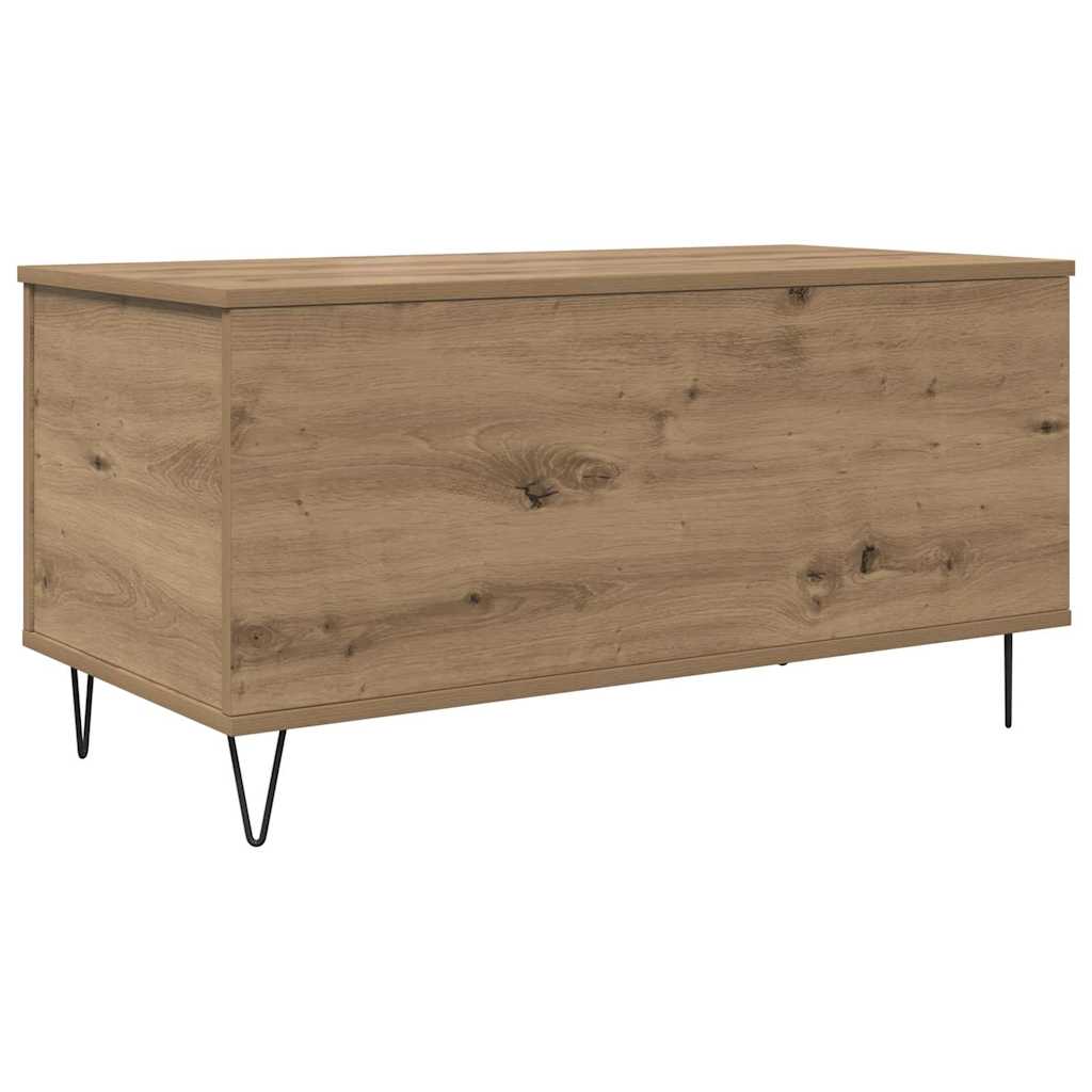 vidaXL Stolik kawowy dąb artisan 90 x 44.5 x 45 cm