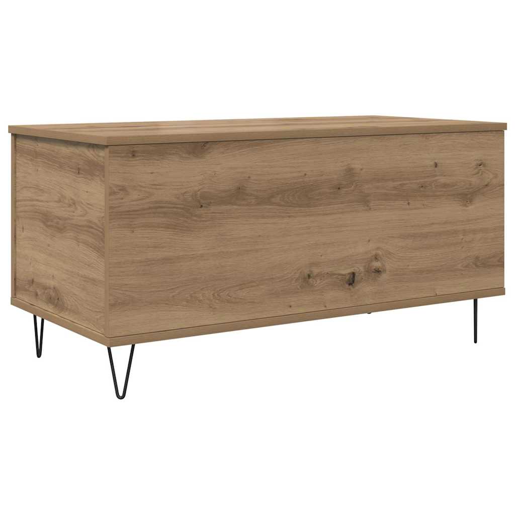 vidaXL Stolik kawowy dąb artisan 90 x 44.5 x 45 cm