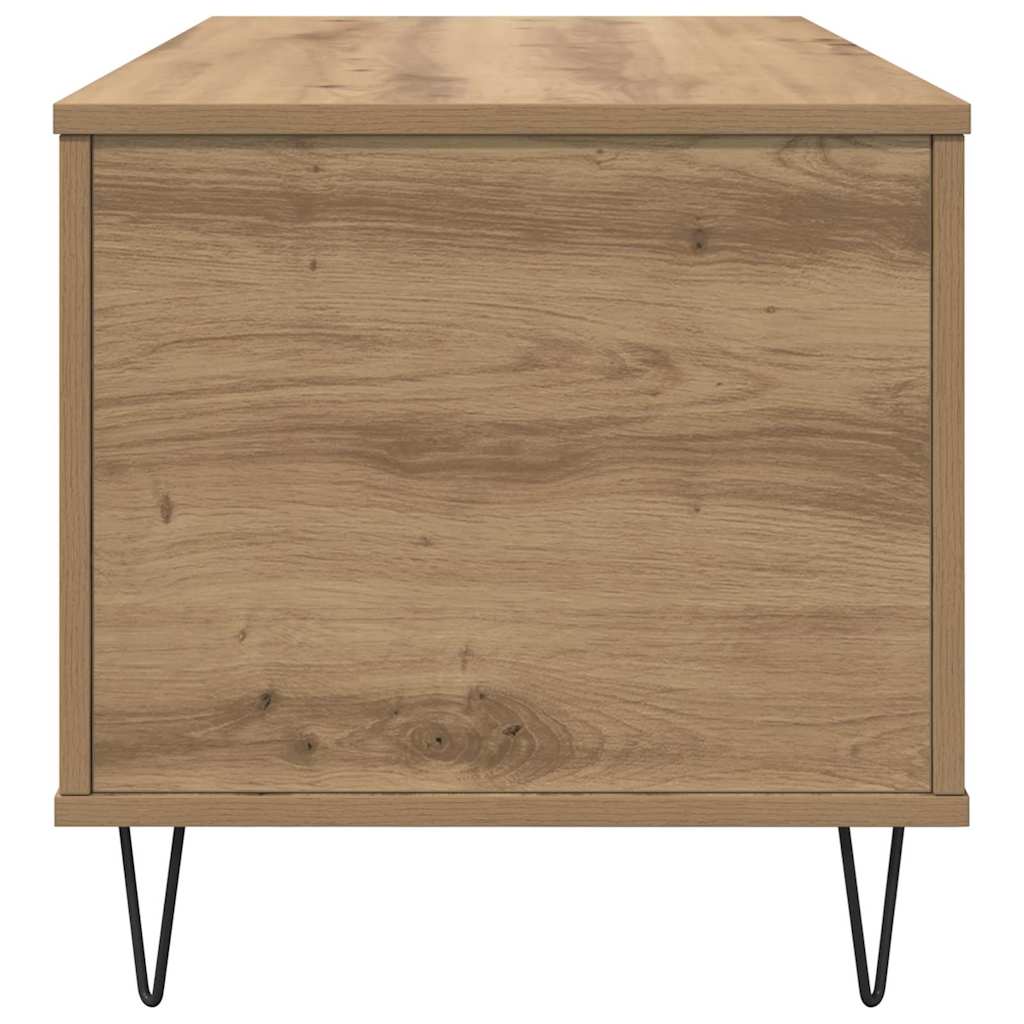 vidaXL Stolik kawowy dąb artisan 90 x 44.5 x 45 cm