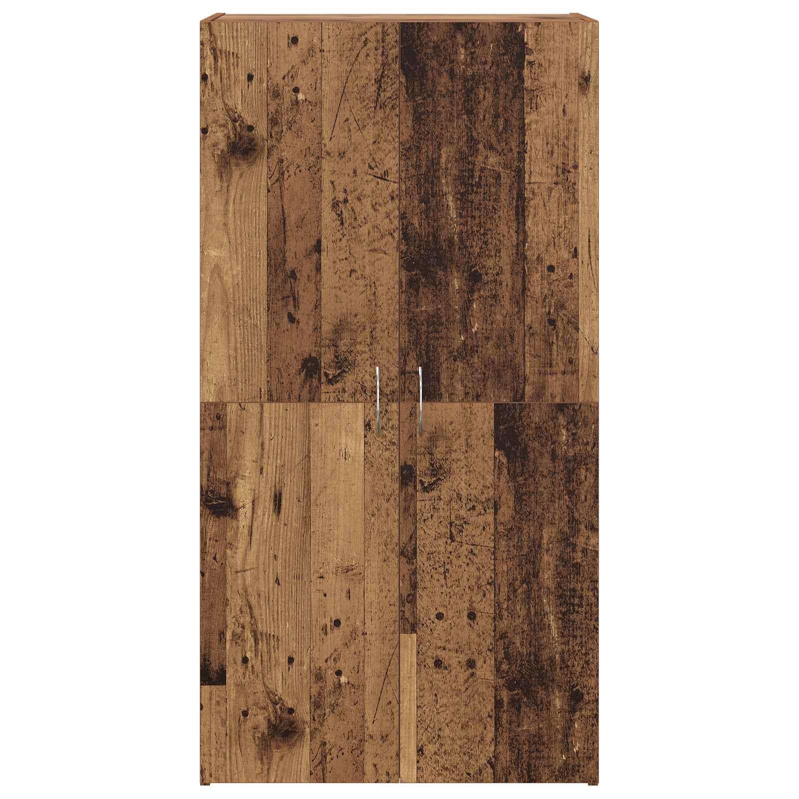 vidaXL Biurowa szafka Stare drewno 60 x 32 x 115 cm