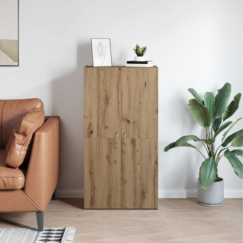 vidaXL Biurowa szafka Dąb artisan 60 x 32 x 115 cm