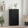 vidaXL Biurowa szafka Czarny dąb 60 x 32 x 115 cm