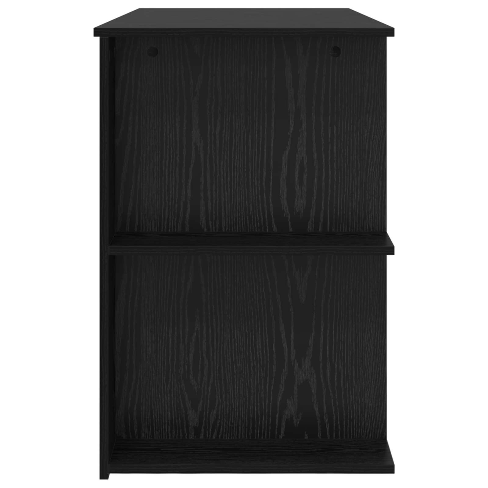 vidaXL Biurko Czarny dąb 140 x 50 x 75 cm Materiał drewnopochodny