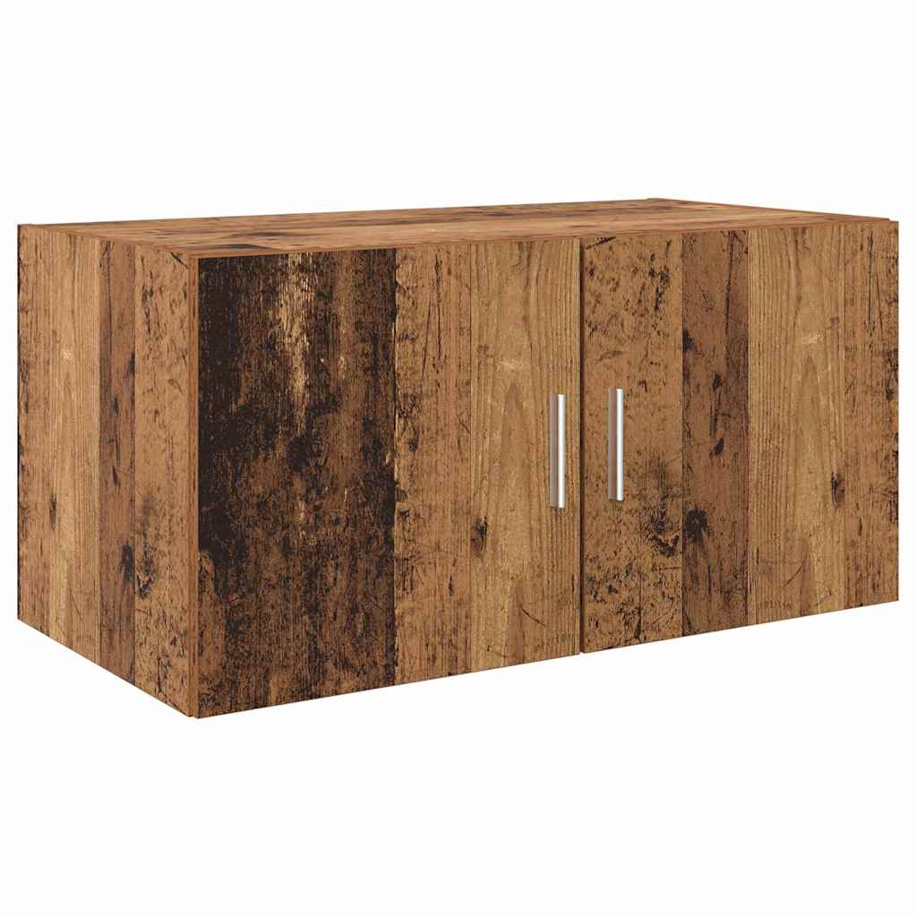 vidaXL Szafka ścienna Stare drewno 80 x 42.5 x 40 cm