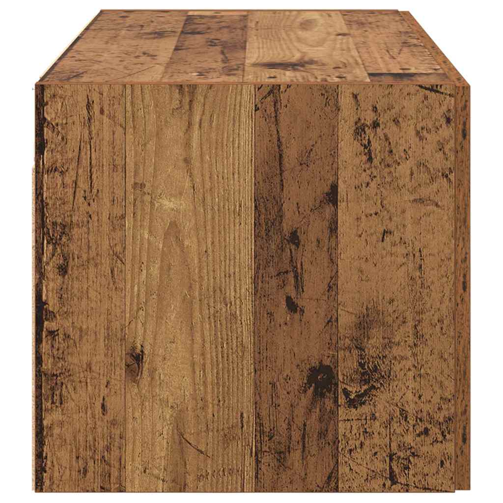 vidaXL Szafka ścienna Stare drewno 80 x 42.5 x 40 cm