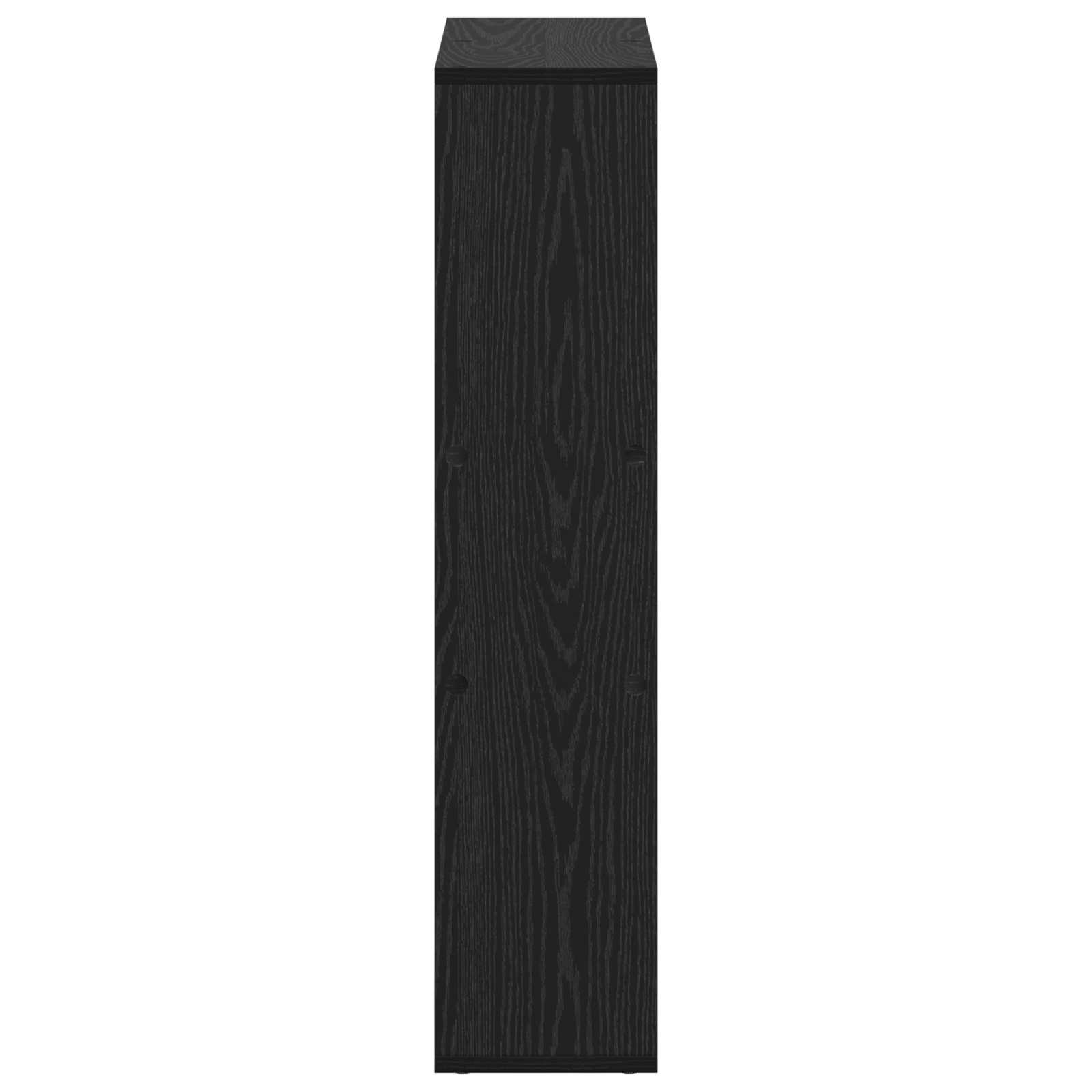 vidaXL Szafka na książki Czarny Dąb 63 x 20 x 90 cm