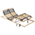 vidaXL Stelaż z listew Brązowy 70 x 190 cm Drewno bukowe