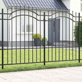 vidaXL Ogrodzenie Ogrodowe Woerden Szary 240 x 190 cm