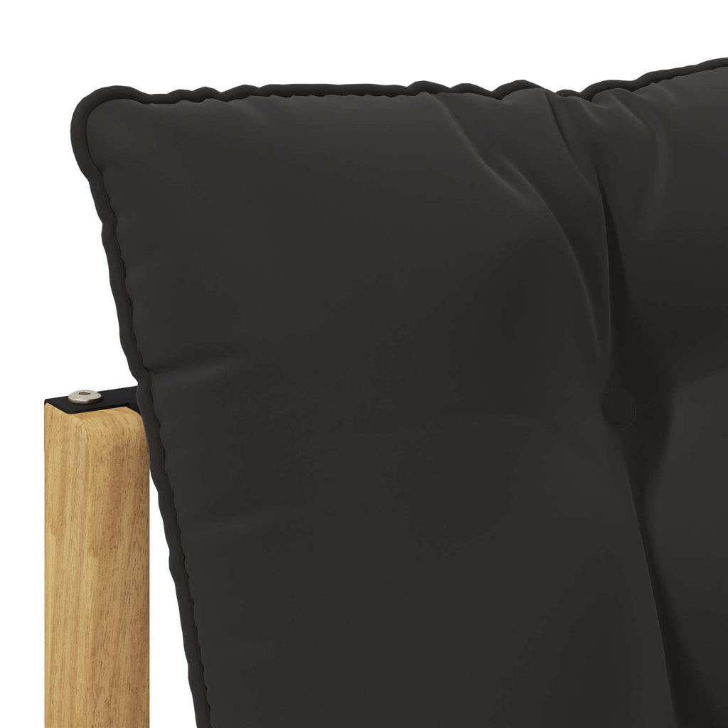vidaXL Zestaw sof na zewnątrz 3 pcs Biały i antracyt Poliester