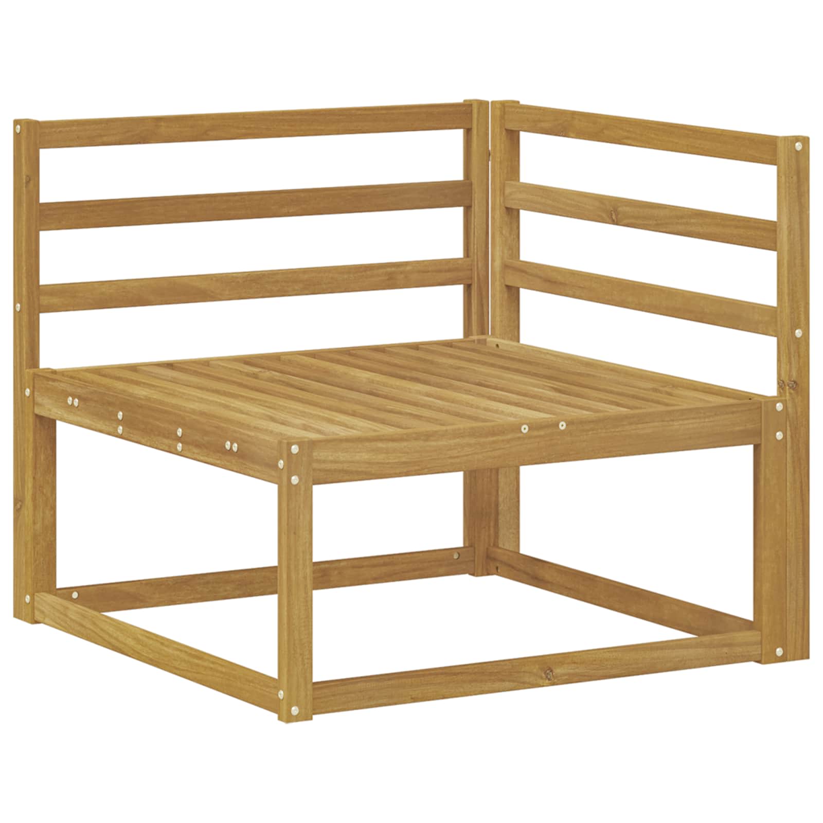 vidaXL Zestaw sof na zewnątrz 6 pcs Biały 79 x 79 x 37 cm