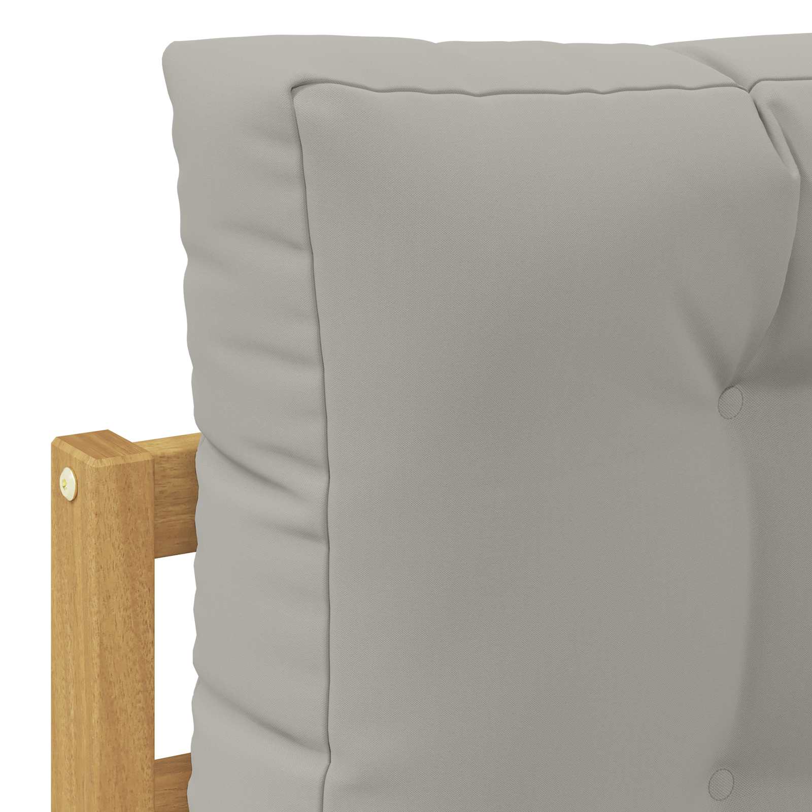 vidaXL Zestaw sof na zewnątrz z poduszką 7 pcs Biały i jasnoszary