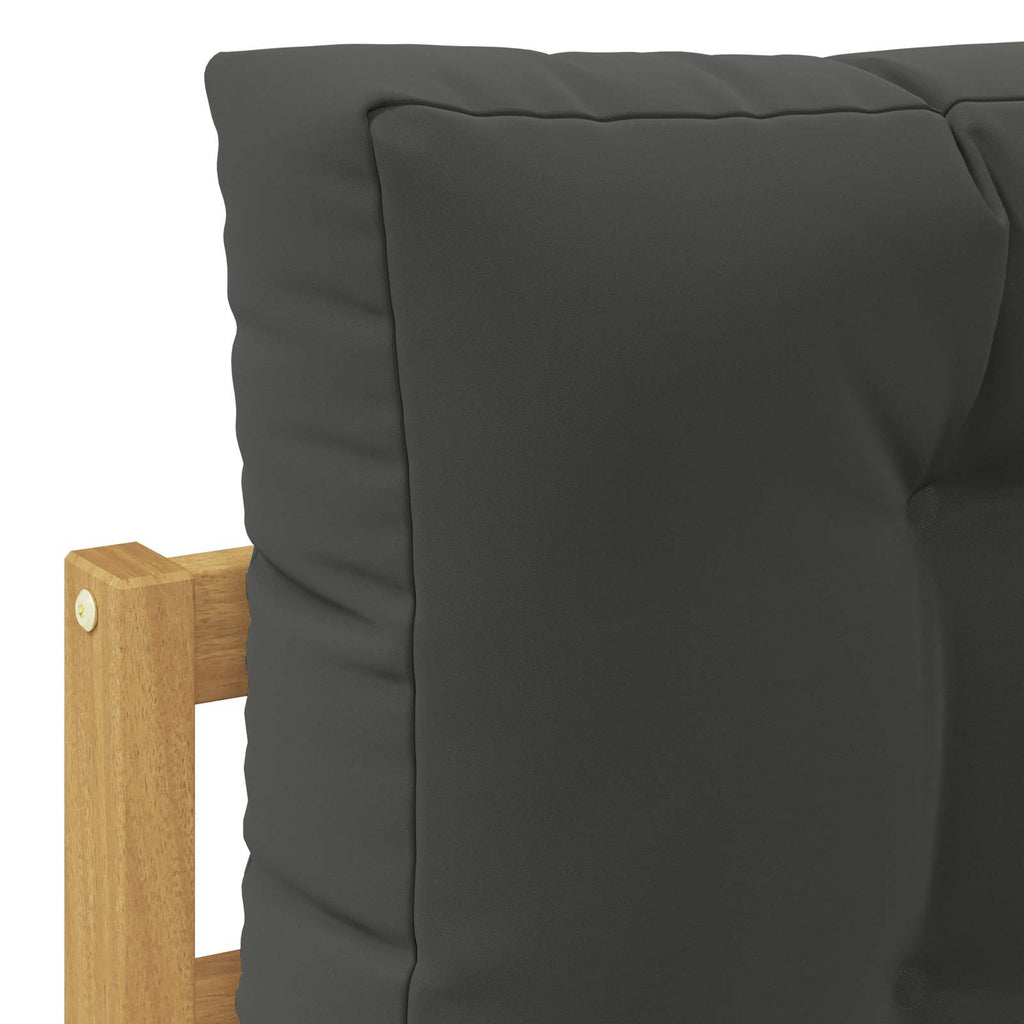 vidaXL Zestaw sof na zewnątrz z poduszką 7 pcs Biały i antracyt