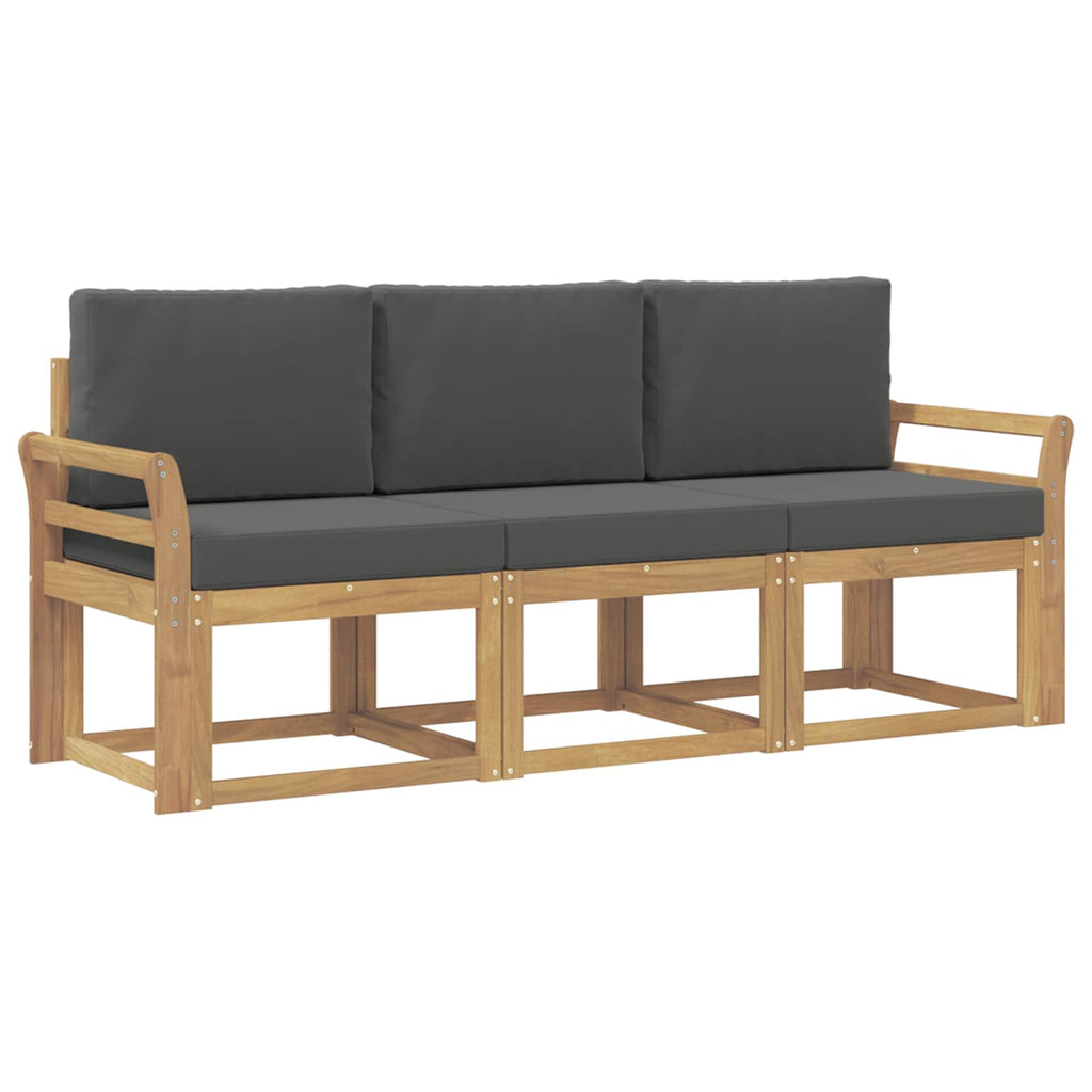 vidaXL Zestaw sof na zewnątrz 3 pcs