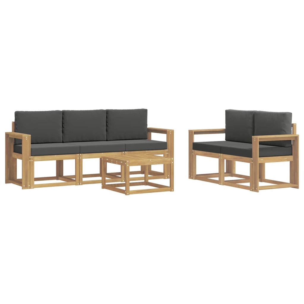 vidaXL Zestaw sof na zewnątrz 6 pcs