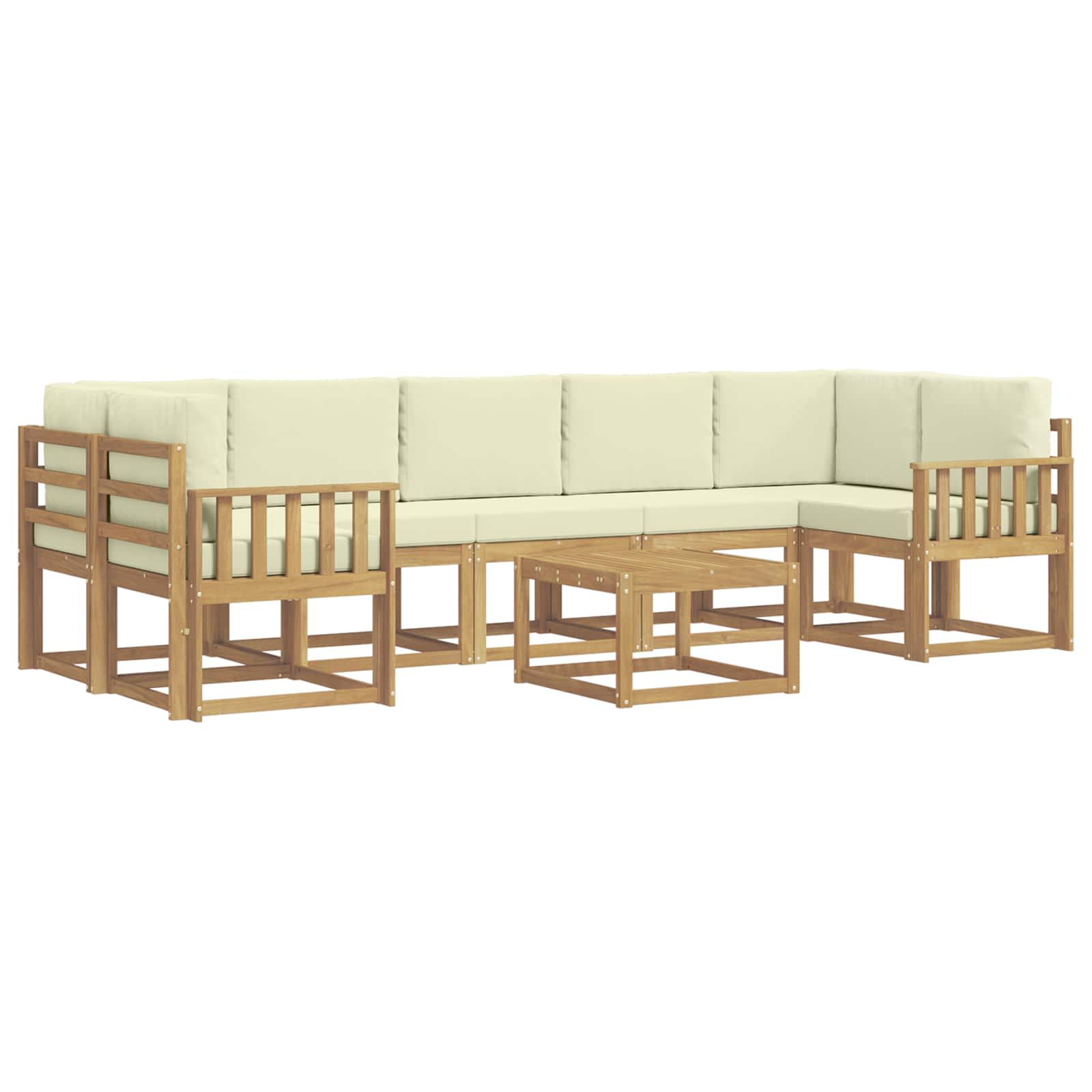 vidaXL Zestaw sof na zewnątrz 6 pcs