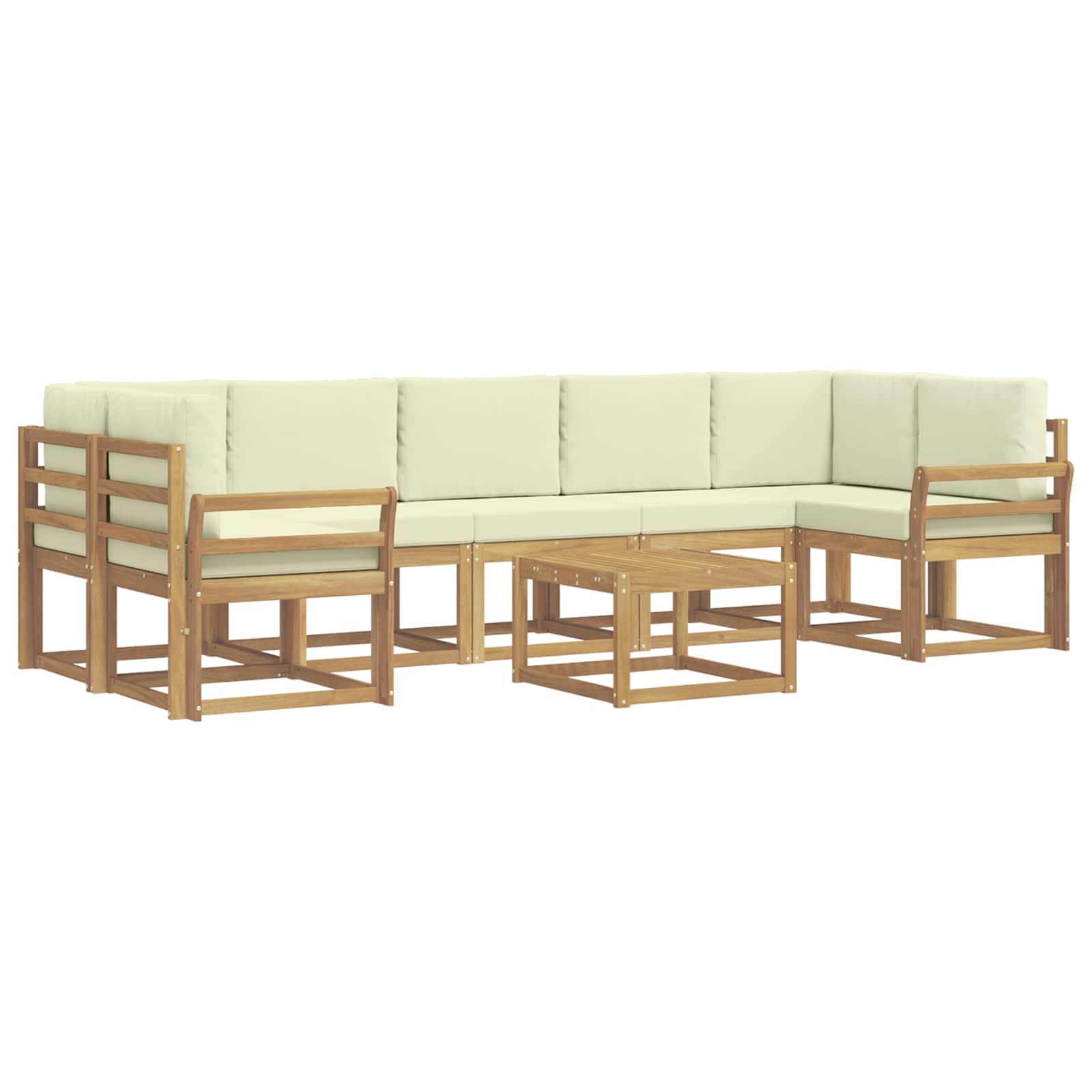vidaXL Zestaw sof na zewnątrz 6 pcs