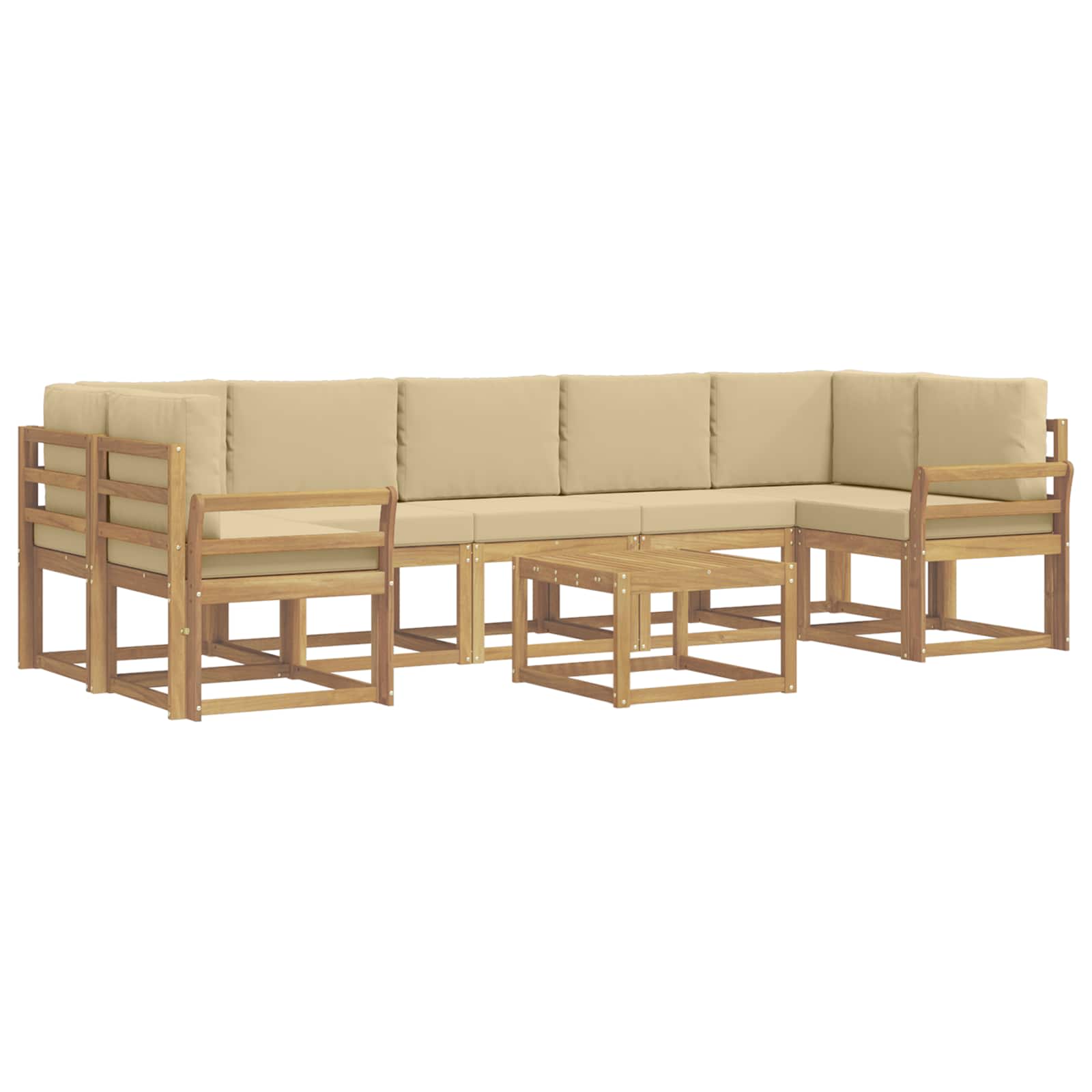 vidaXL Zestaw sof na zewnątrz 6 pcs