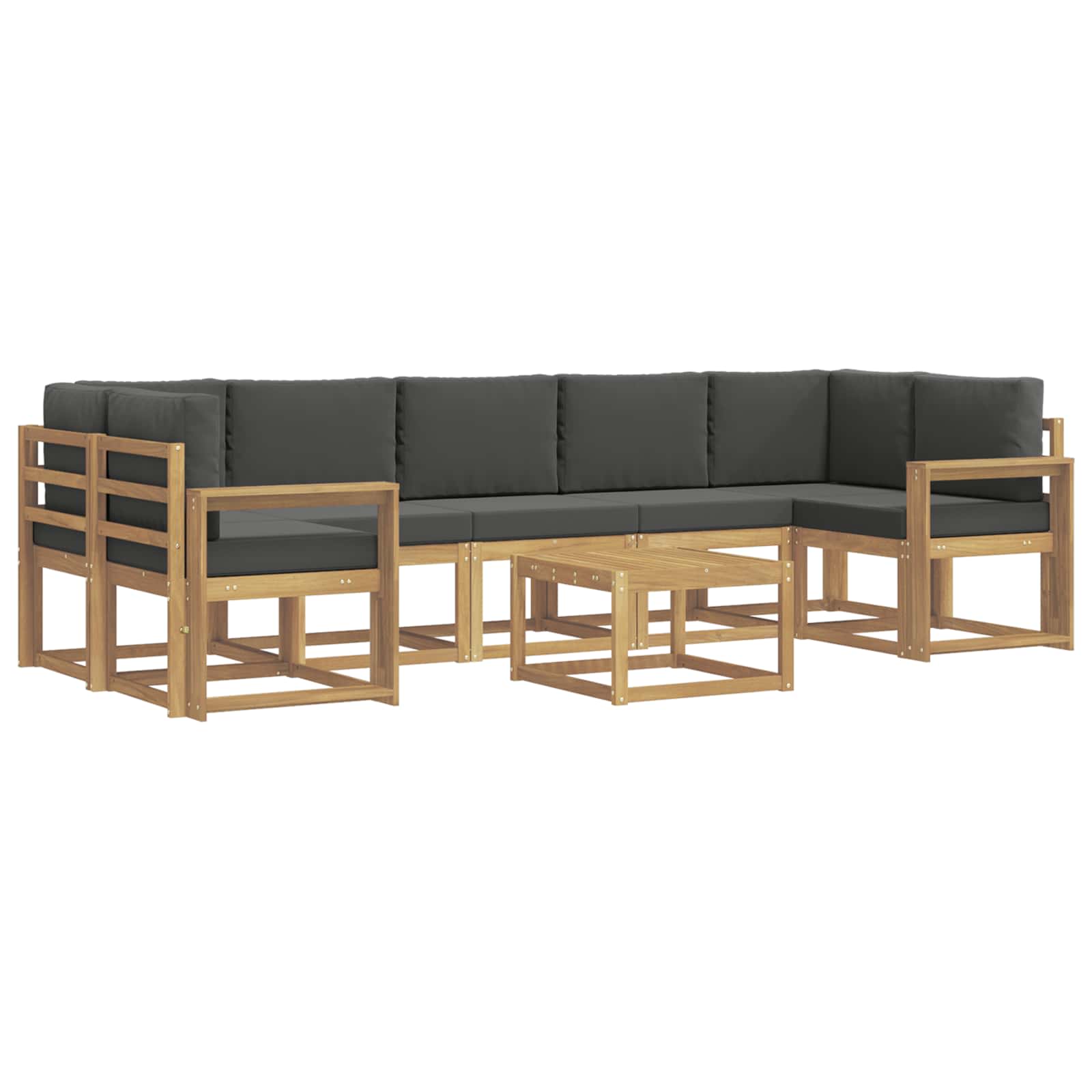 vidaXL Zestaw sof na zewnątrz 6 pcs