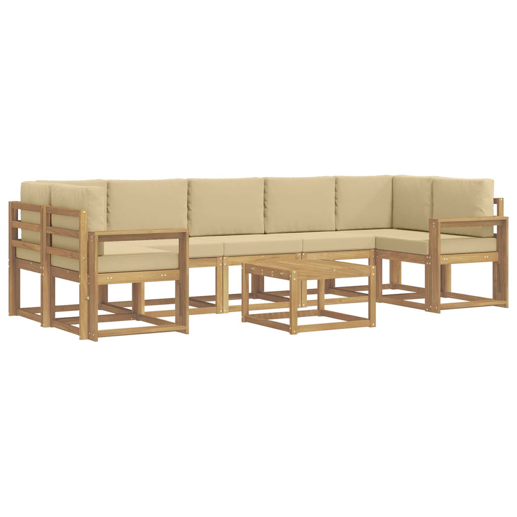 vidaXL Zestaw sof na zewnątrz 6 pcs