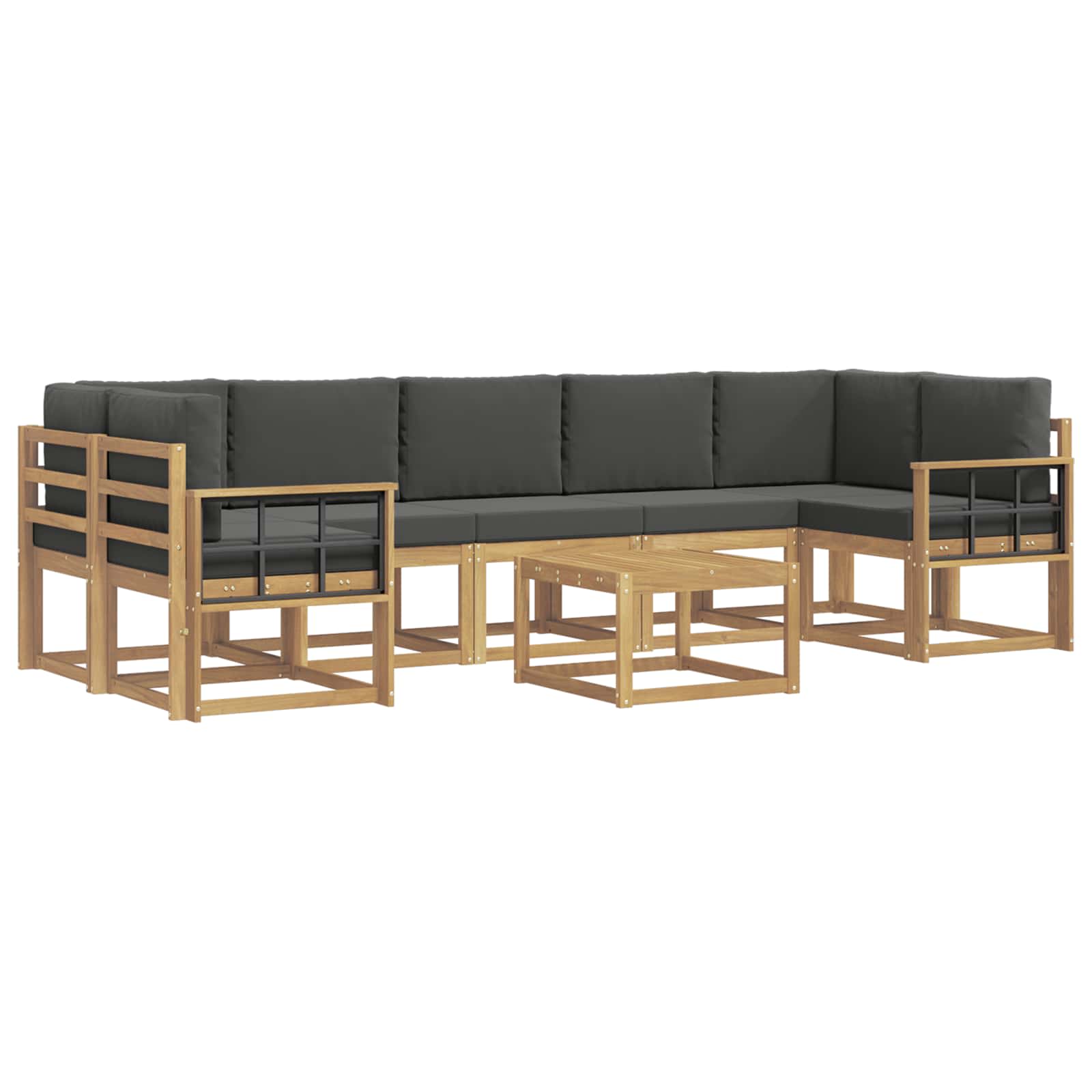 vidaXL Zestaw sof na zewnątrz 6 pcs