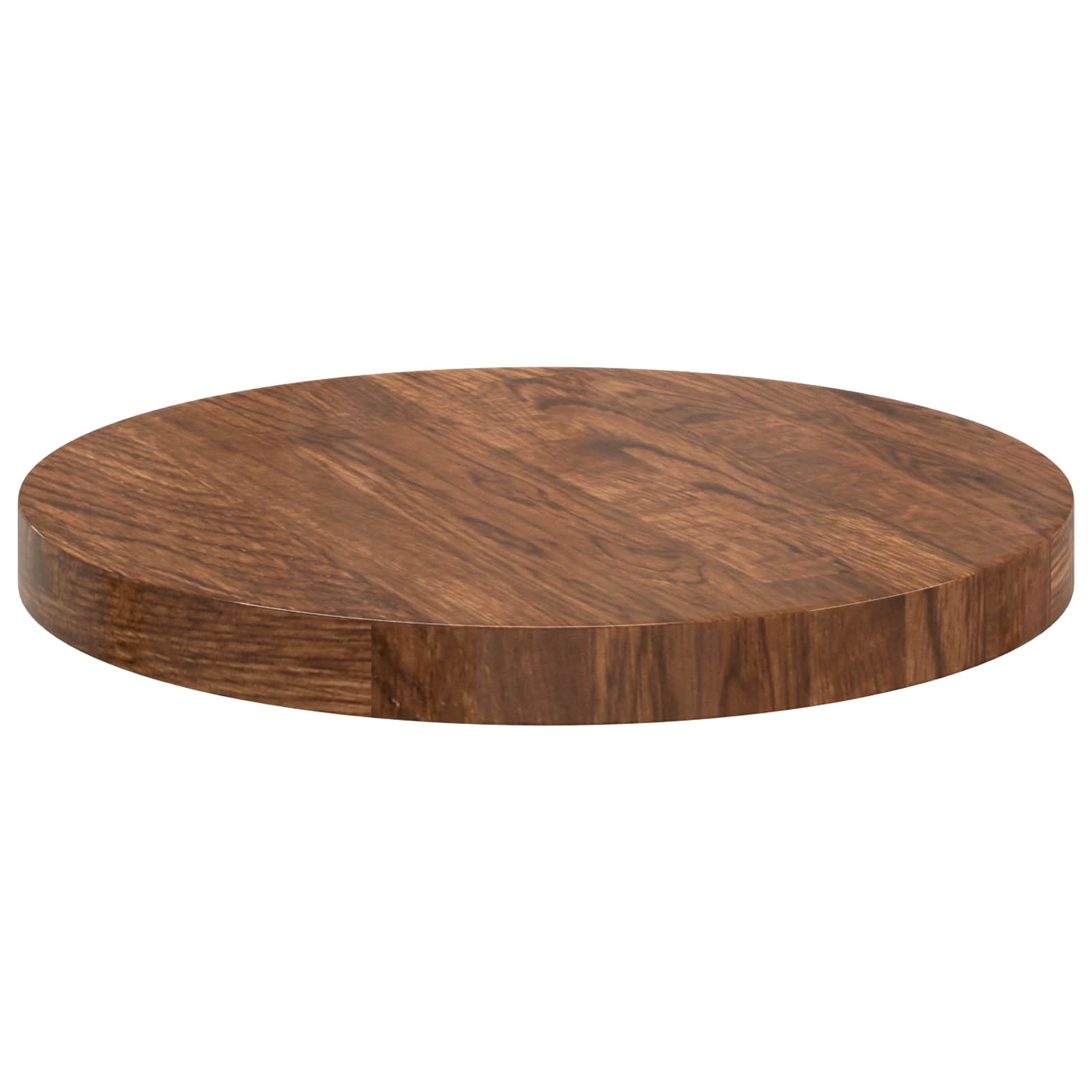 vidaXL Blat stołu Jasny Brąz Ø 30 x 2,5 cm Dąb lite