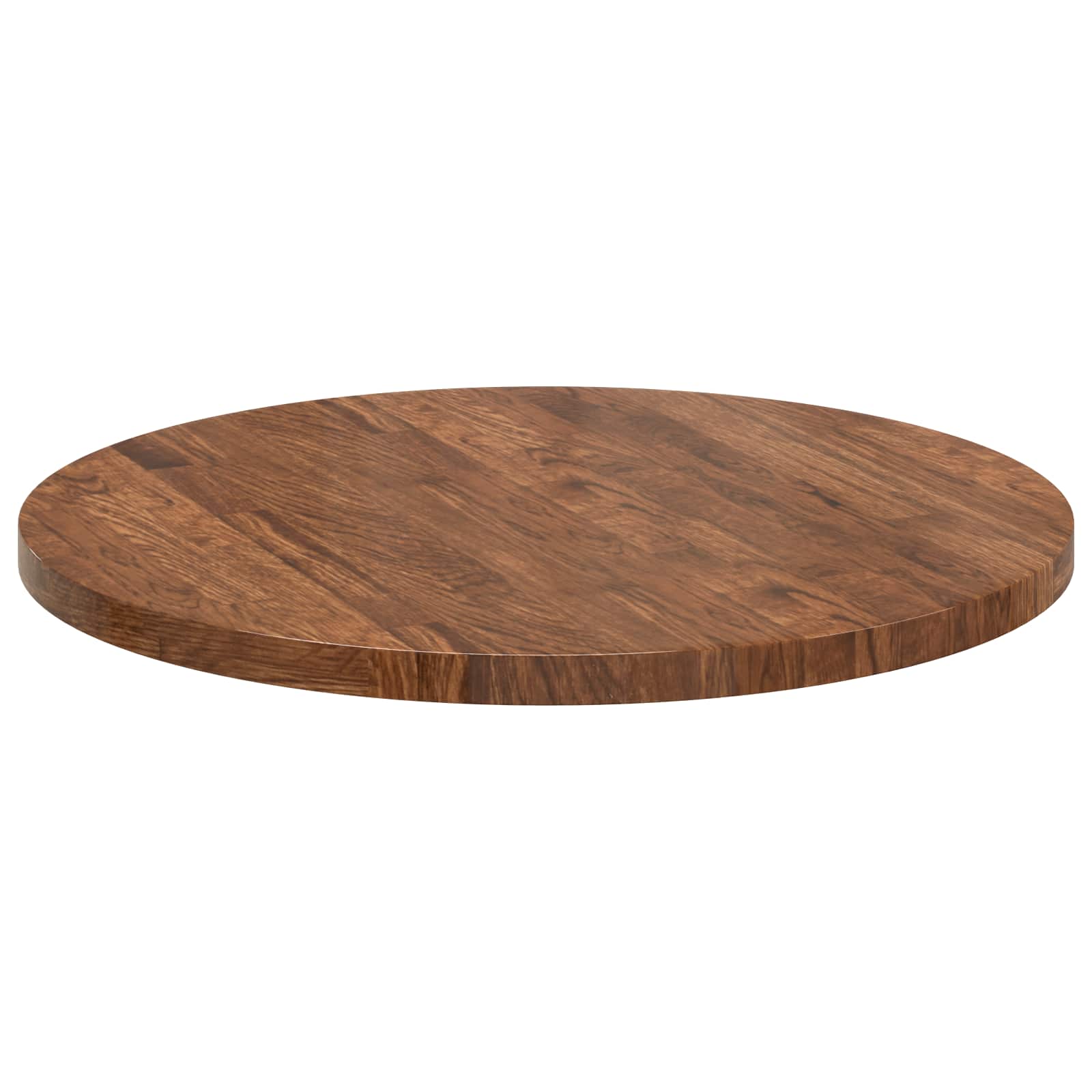 vidaXL Blat stołu Jasny Brąz Ø 60 x 2,5 cm Dąb lite