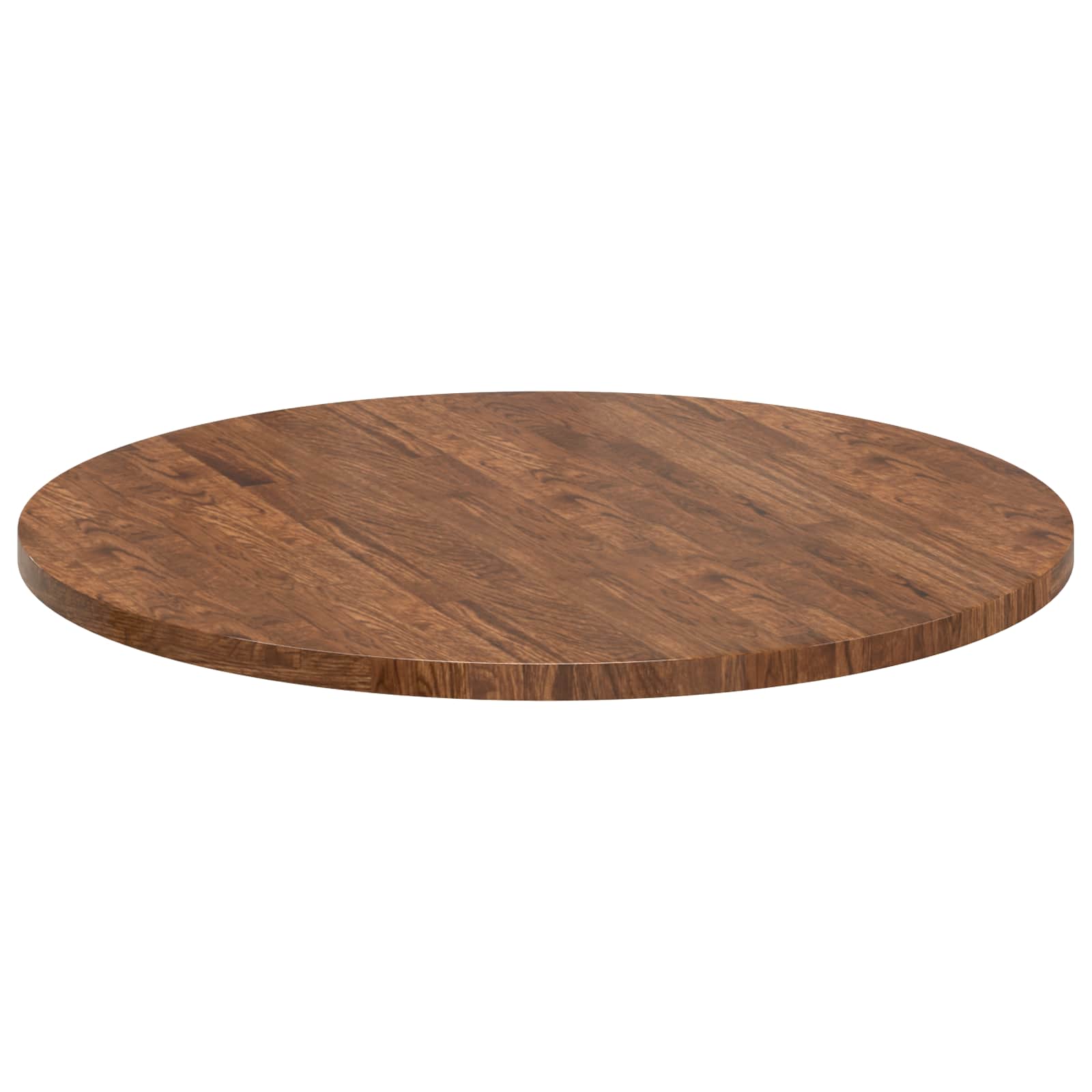 vidaXL Blat stołu Jasny Brąz Ø 80 x 2,5 cm Dąb lite