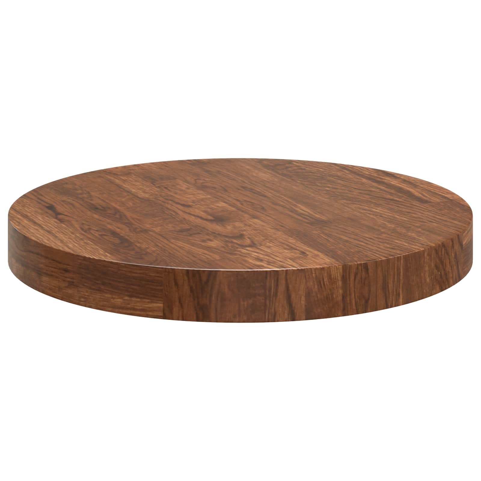 vidaXL Blat stołu Jasny Brąz Ø 40 x 4 cm Dąb lite