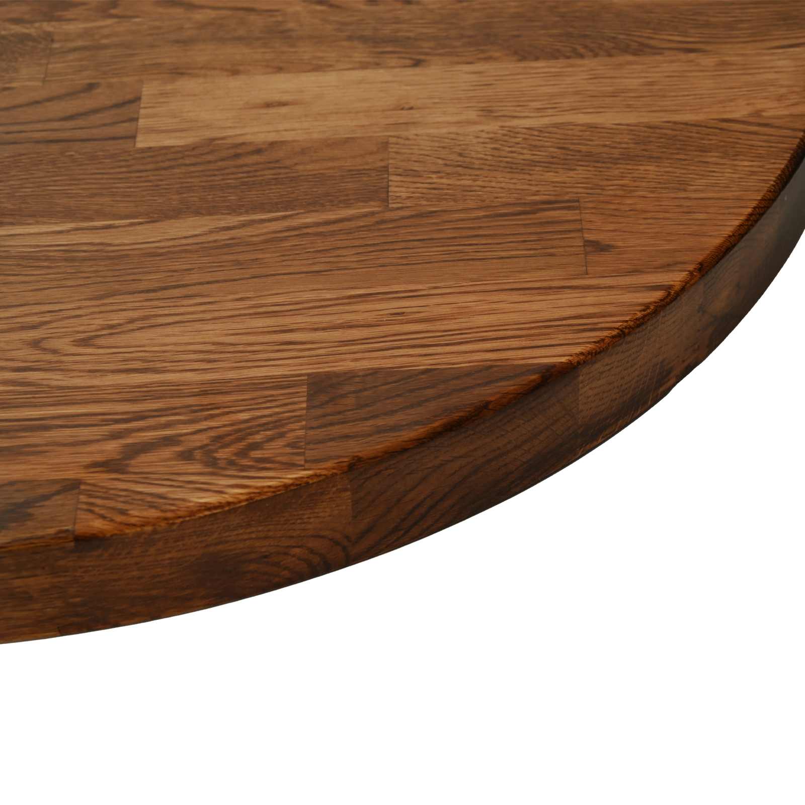 vidaXL Blat stołu Jasny Brąz Ø 60 x 4 cm Dąb lite