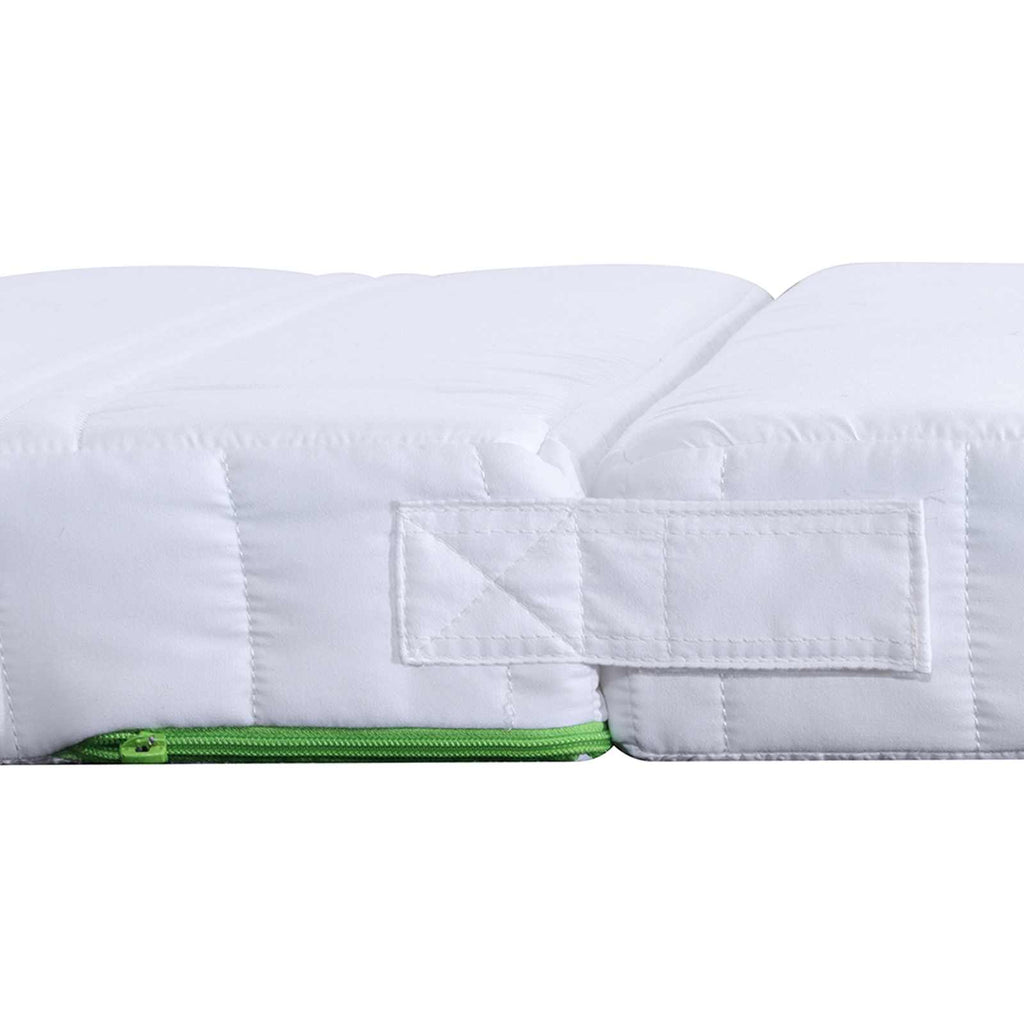 vidaXL Rozsuwany materac piankowy 80 x 200 cm Biały