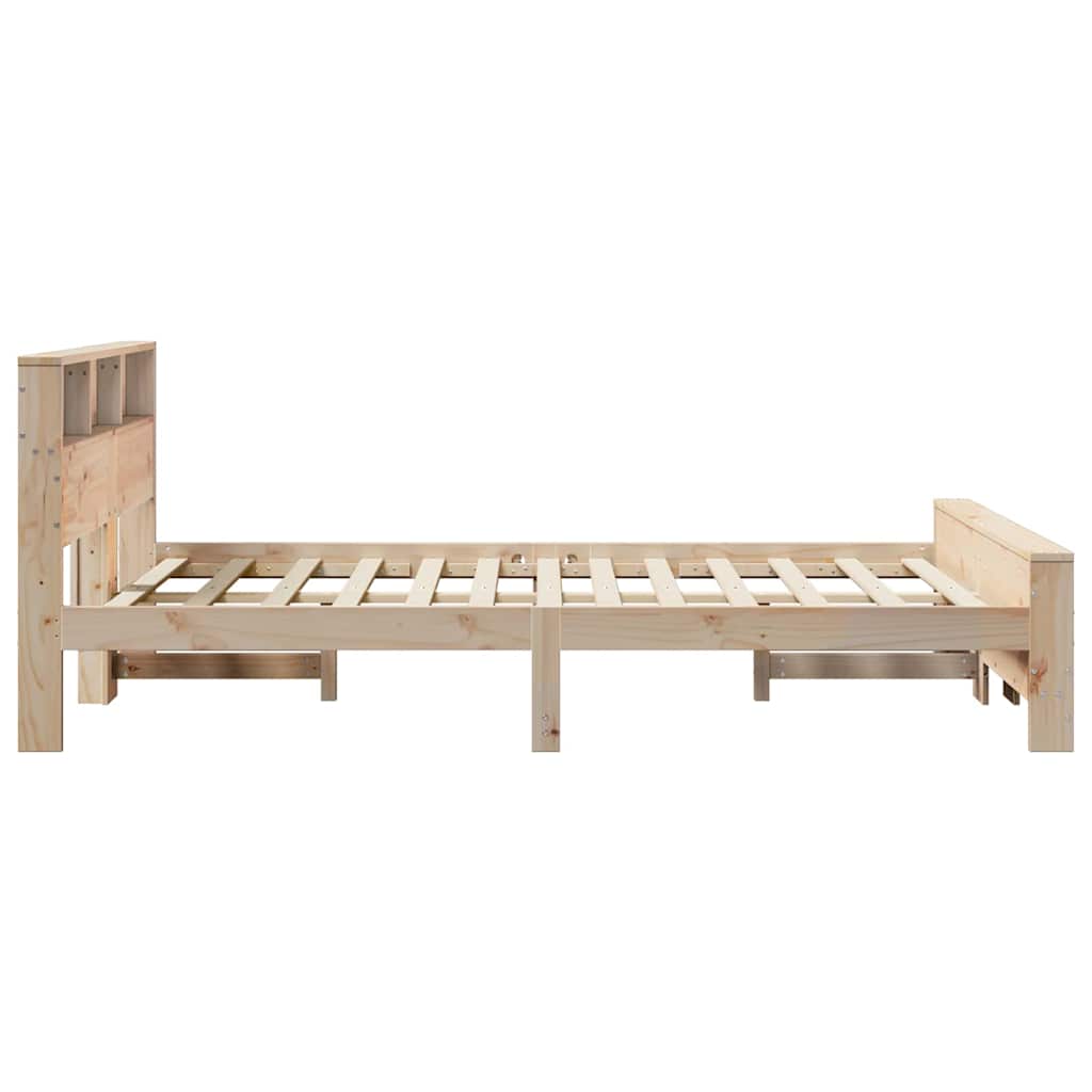 vidaXL Ramka łóżka Brązowy 120 x 200 cm Materiał drewnopochodny