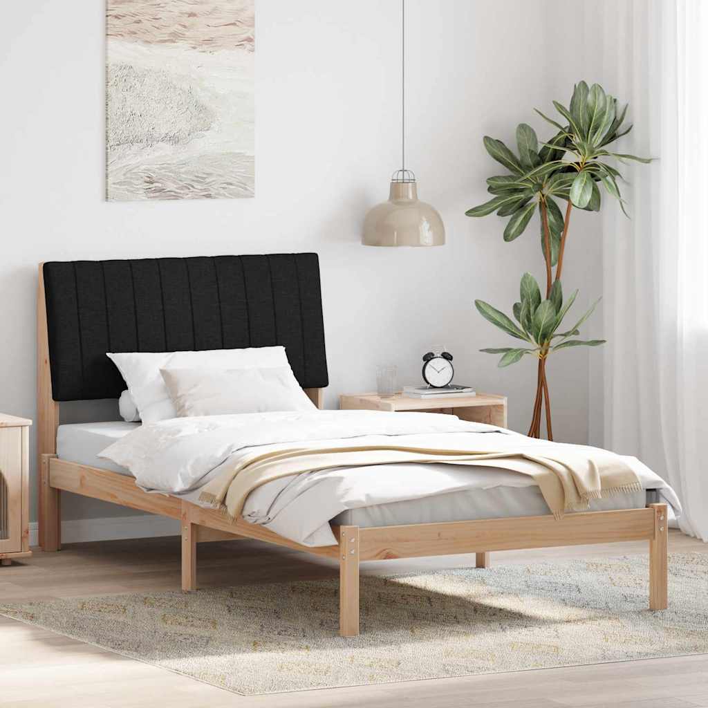 vidaXL Ramka łóżka Brązowy 100 x 200 cm Lite drewno sosnowe