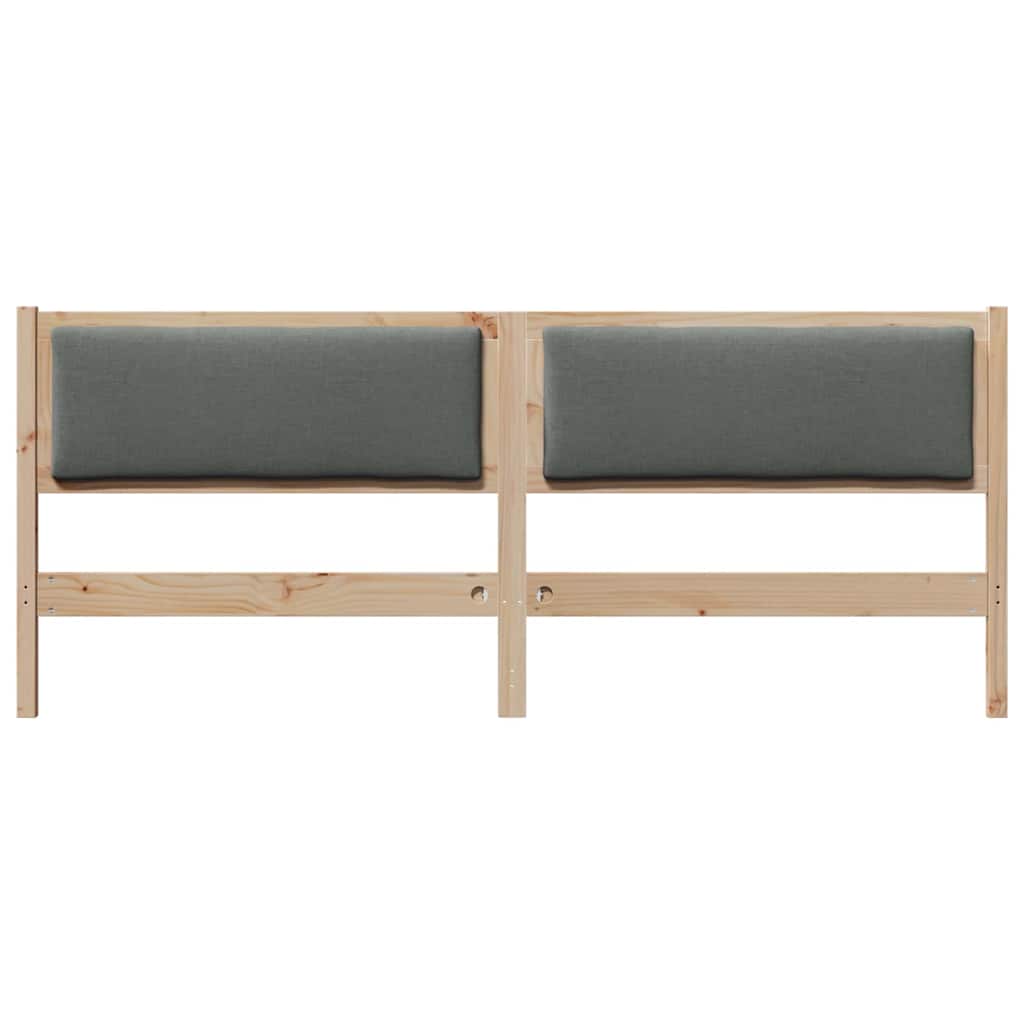 vidaXL Zagłówek Inny Brązowy 180 cm Lite drewno sosnowe