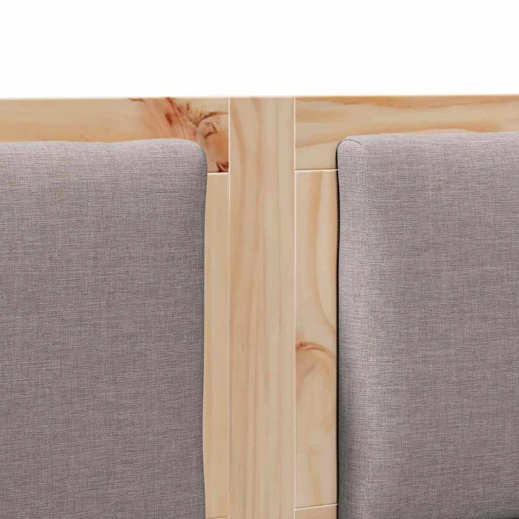 vidaXL Zagłówek Inny Brązowy 180 cm Lite drewno sosnowe