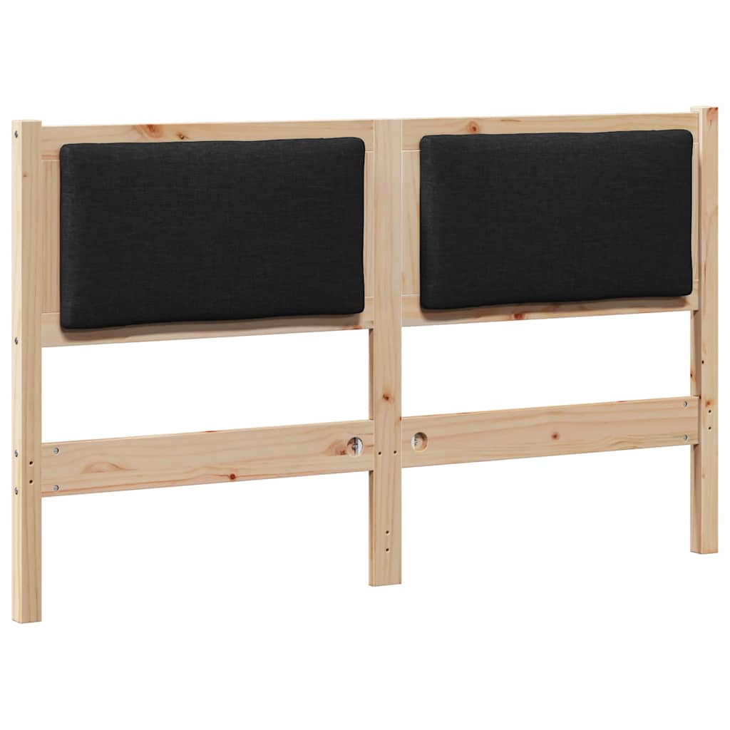 vidaXL Zagłówek Inny Brązowy 150 cm Lite drewno sosnowe