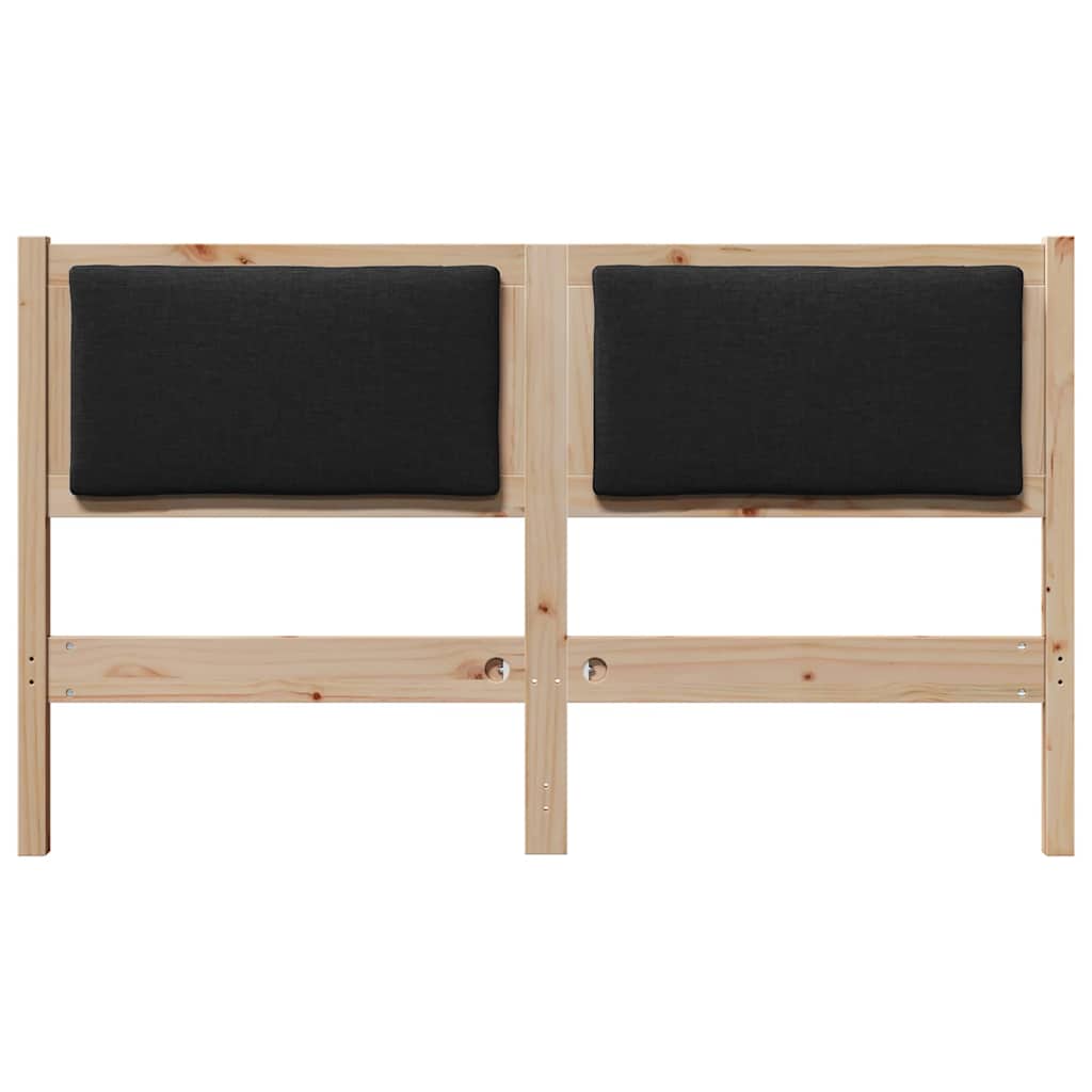 vidaXL Zagłówek Inny Brązowy 150 cm Lite drewno sosnowe