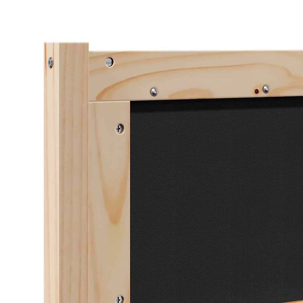 vidaXL Zagłówek Inny Brązowy 140 cm Lite drewno sosnowe