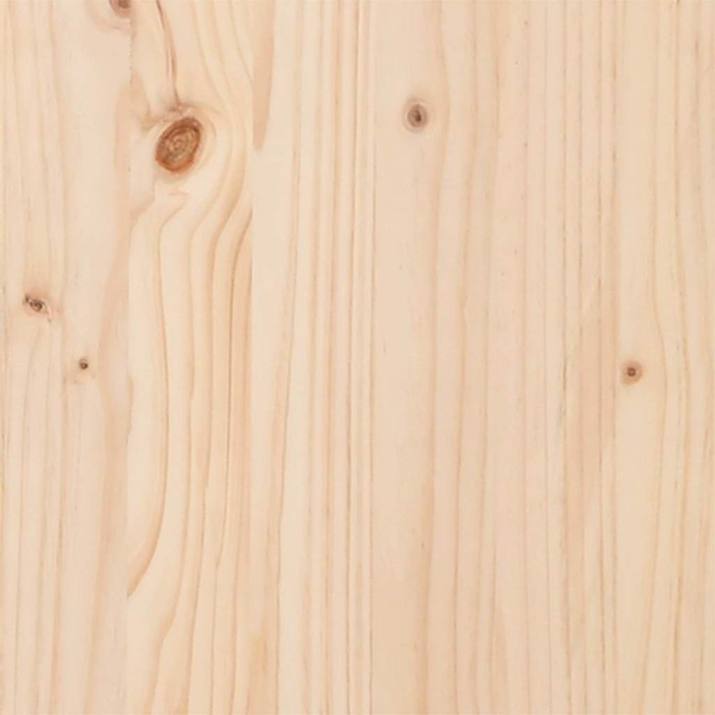 vidaXL Zagłówek Inny Brązowy 140 cm Lite drewno sosnowe