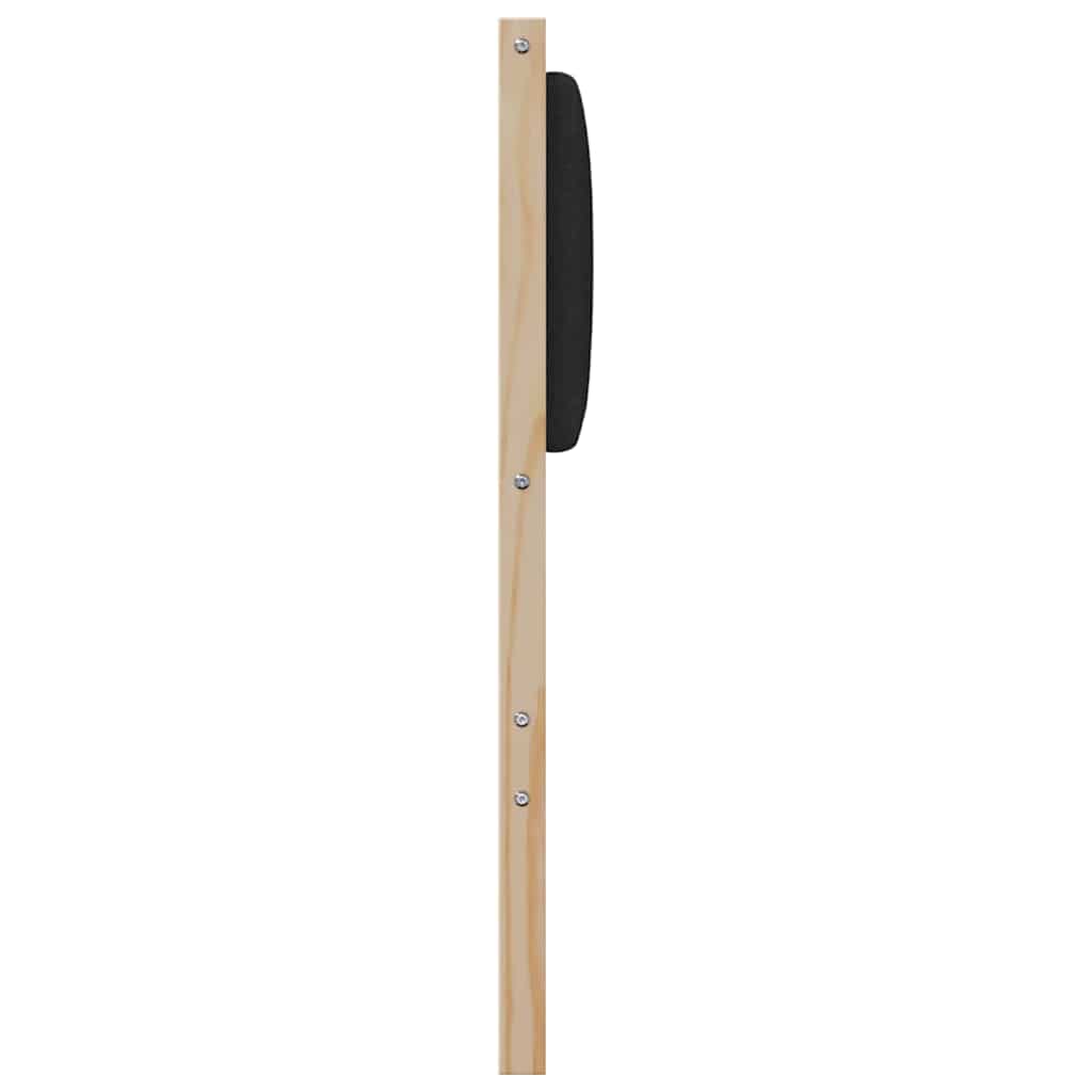 vidaXL Zagłówek Inny Brązowy 135 cm Lite drewno sosnowe