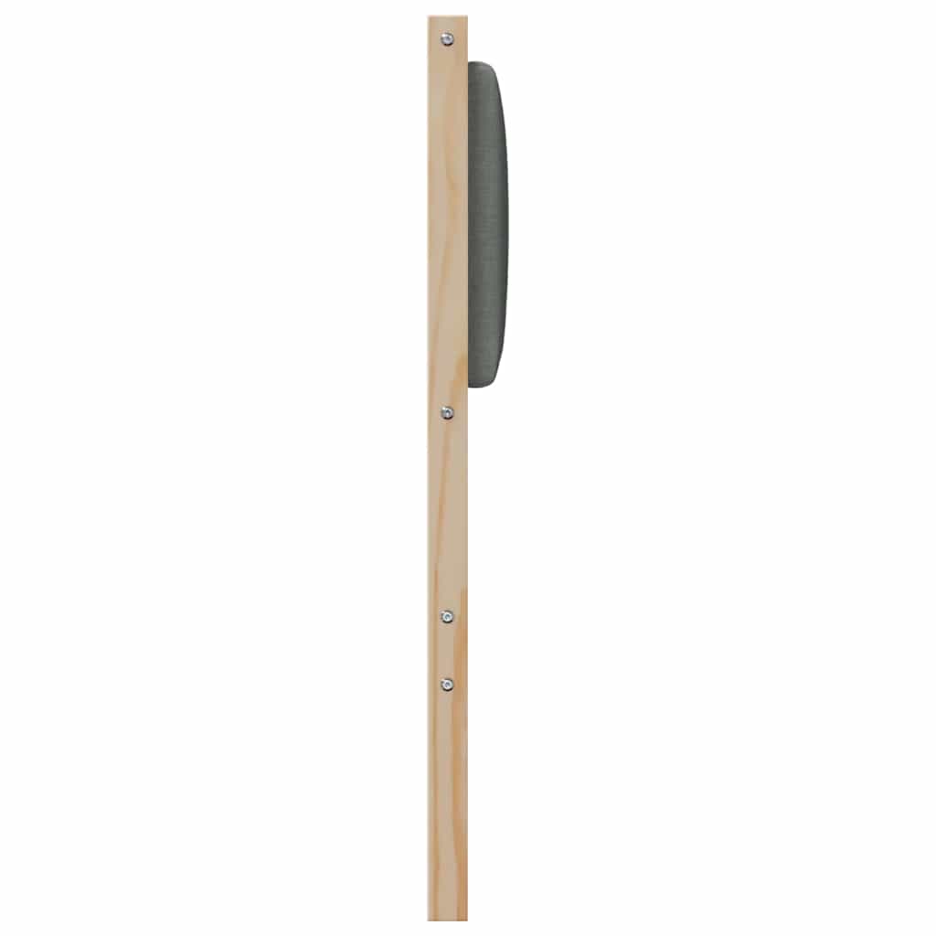 vidaXL Zagłówek Inny Brązowy 120 cm Lite drewno sosnowe