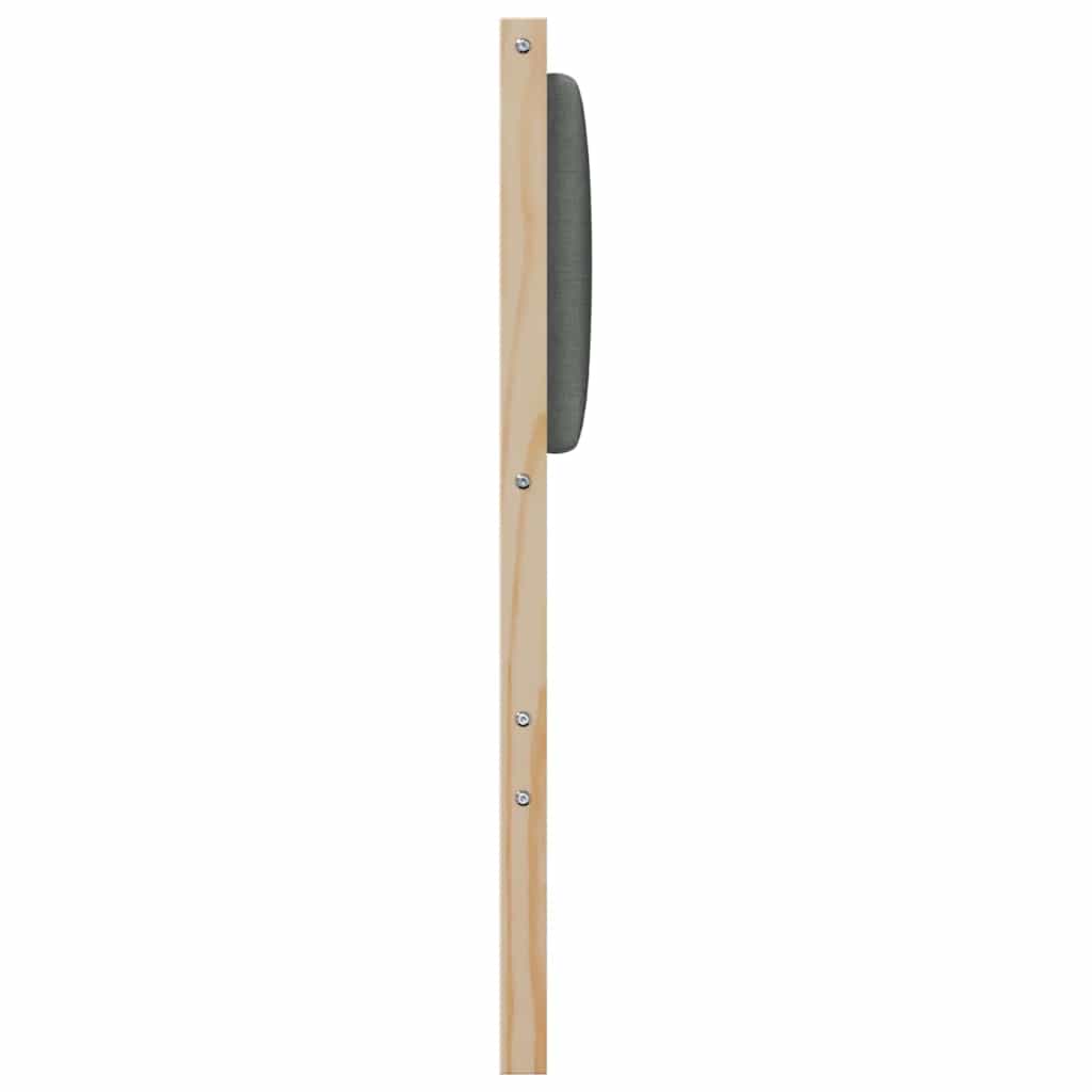 vidaXL Zagłówek Inny Brązowy 100 cm Lite drewno sosnowe