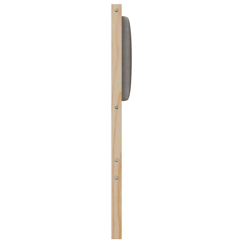 vidaXL Zagłówek Inny Brązowy 100 cm Lite drewno sosnowe