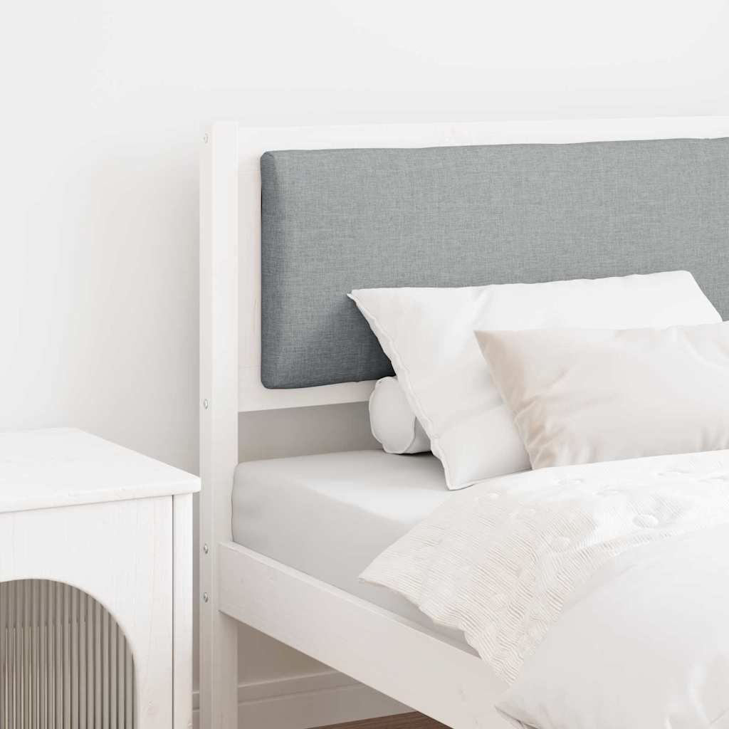 vidaXL Zagłówek Inny Biały 100 cm Lite drewno sosnowe