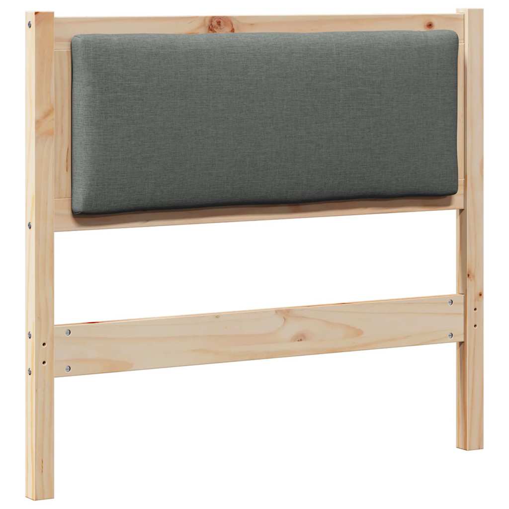 vidaXL Zagłówek Inny Brązowy 90 cm Lite drewno sosnowe