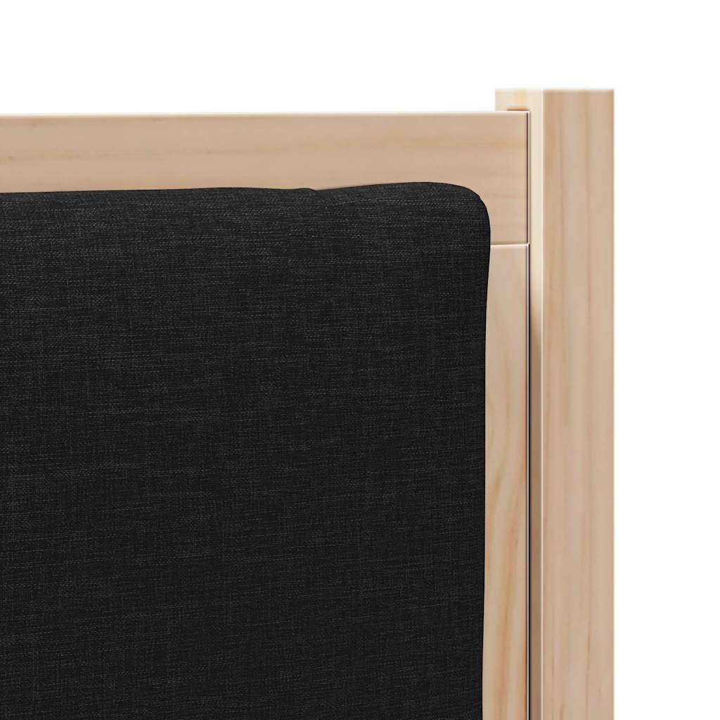 vidaXL Zagłówek Inny Brązowy 80 cm Lite drewno sosnowe
