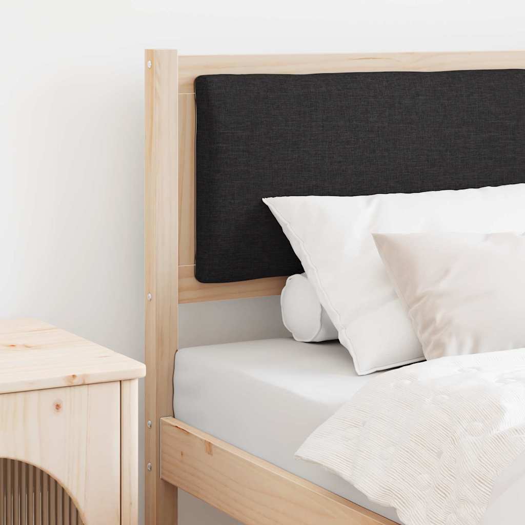vidaXL Zagłówek Inny Brązowy 80 cm Lite drewno sosnowe