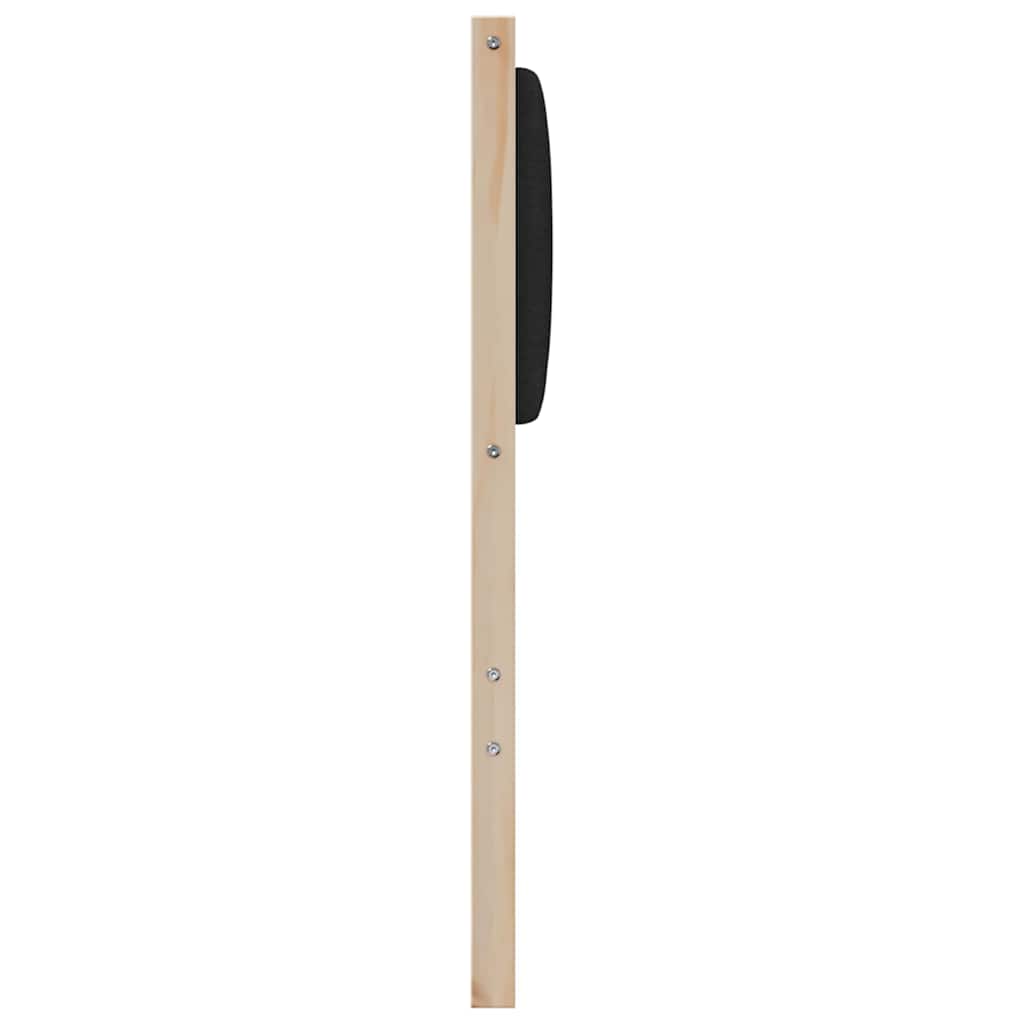 vidaXL Zagłówek Inny Brązowy 80 cm Lite drewno sosnowe