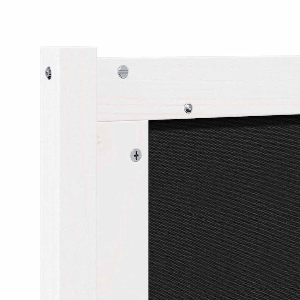 vidaXL Zagłówek Inny Biały 80 cm Lite drewno sosnowe