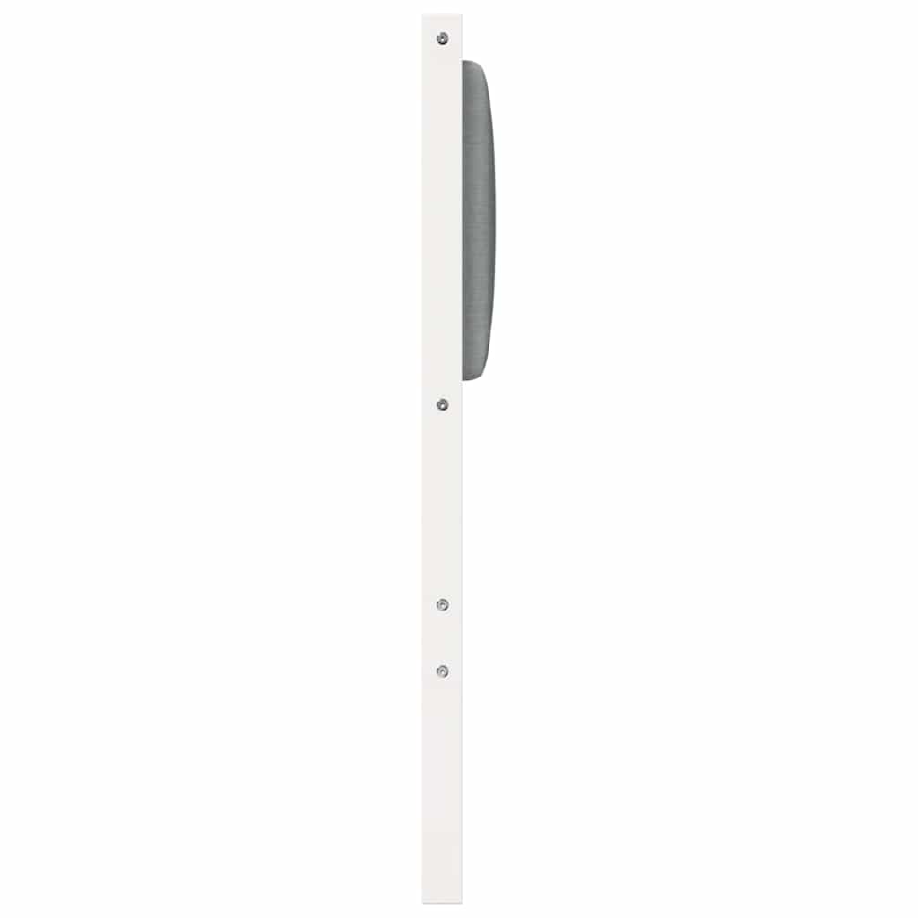 vidaXL Zagłówek Inny Biały 80 cm Lite drewno sosnowe